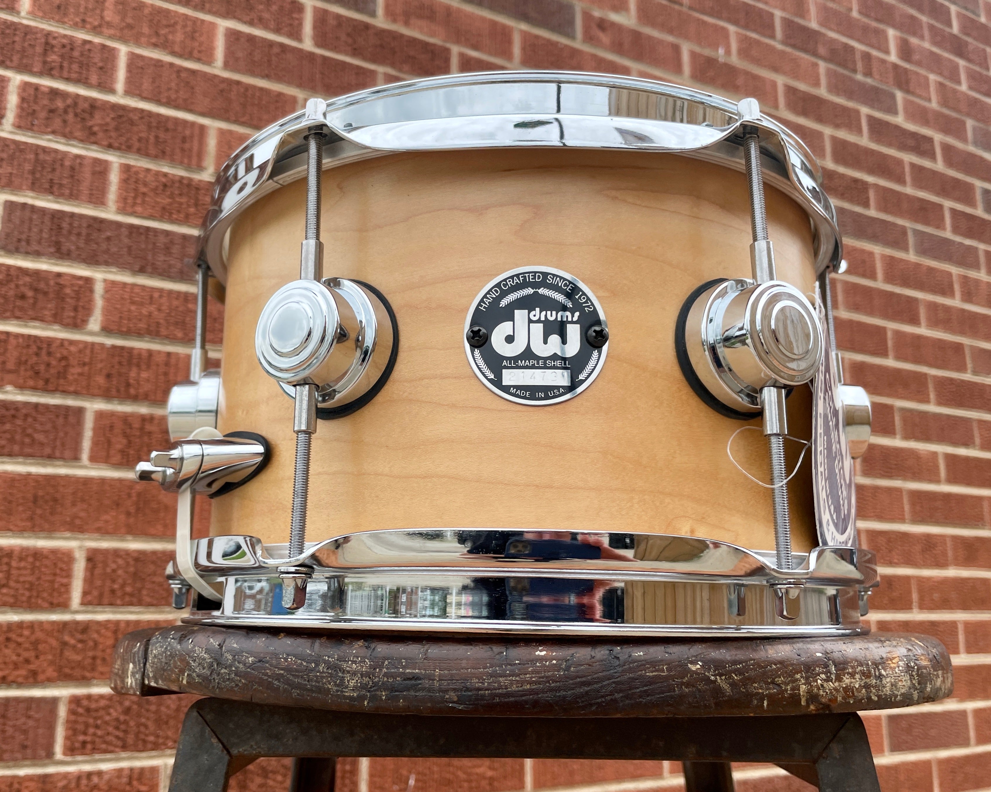 DW 6x10 Collector's Series Snare Drum Natural Ten And Six All