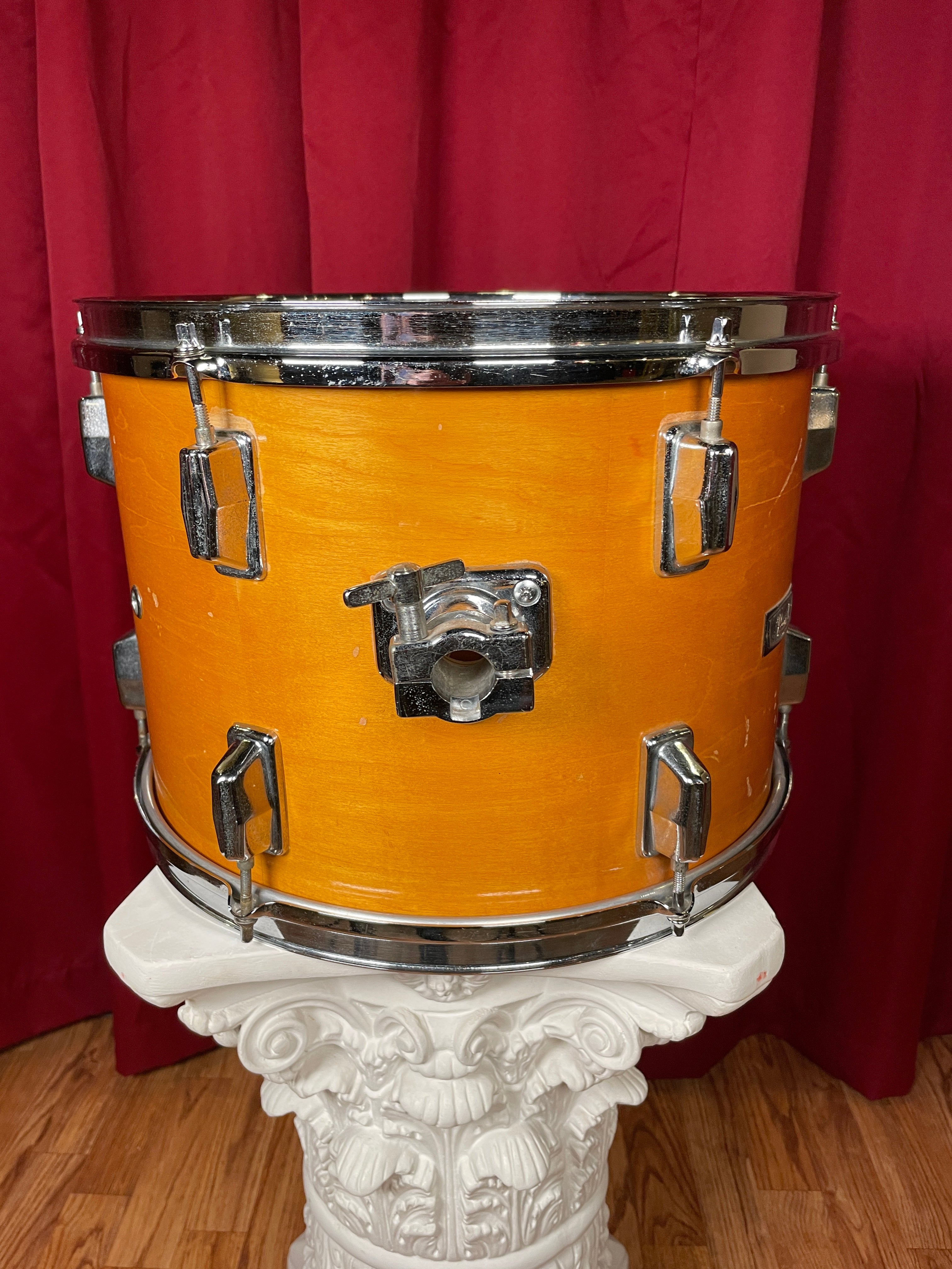 1970s Pearl 10x14 Tom Drum Gold Satin 9-Ply All-Wood Shell 14x10 – Drugan's  Drums & Guitars