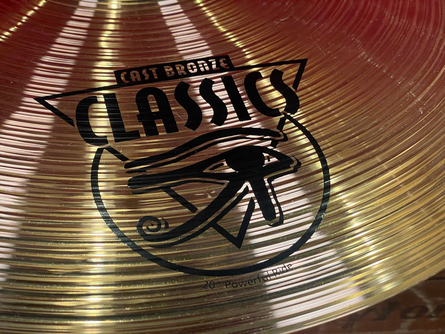 20" Meinl Classic Powerful Ride Cymbal 2434g *Video Demo*