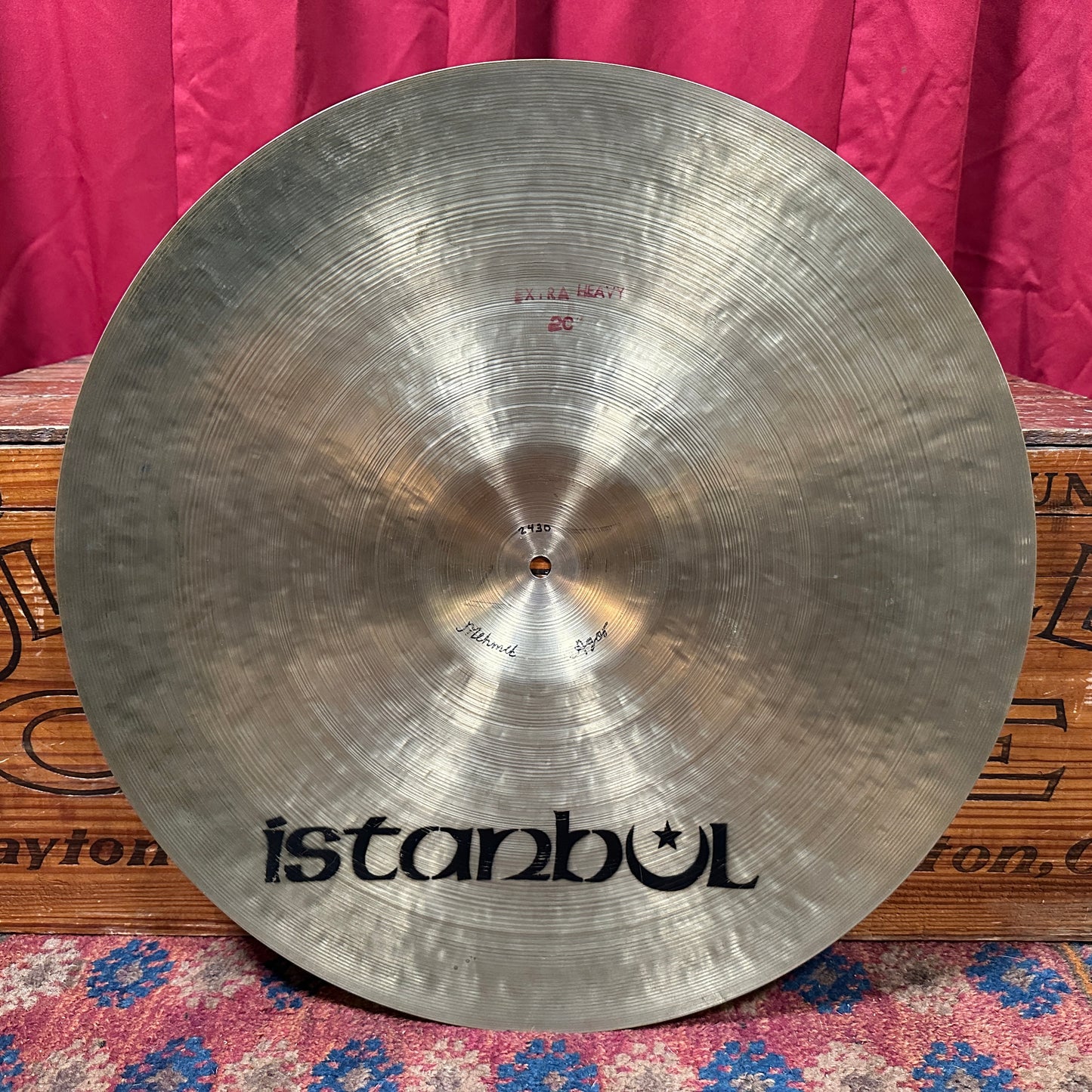 20" Istanbul Agop Mehmet Pre-Split Extra Heavy Ride Cymbal 2430g *Video Demo*