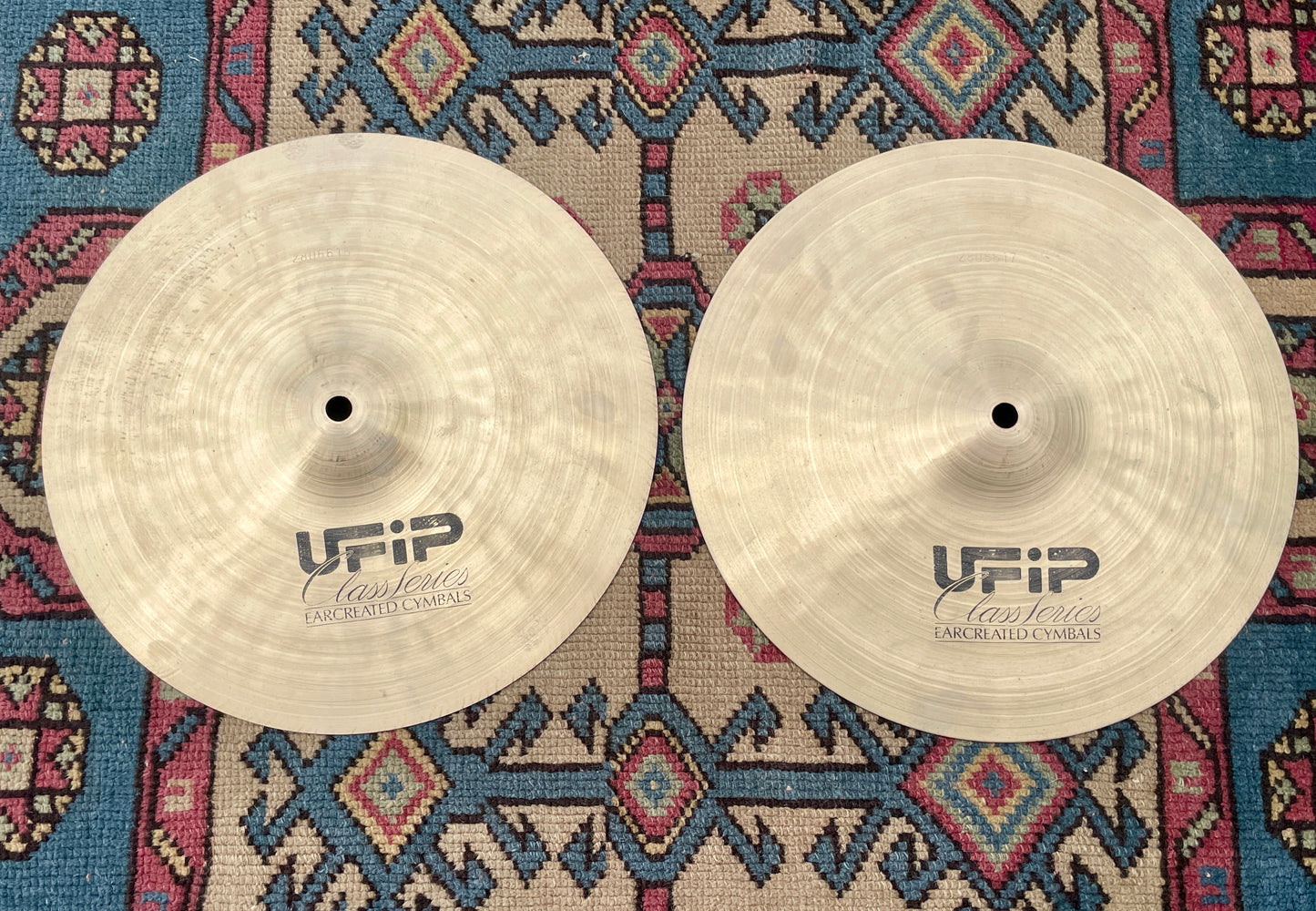 12" UFIP Class Series Hi-Hat Cymbal Pair 712g/810g