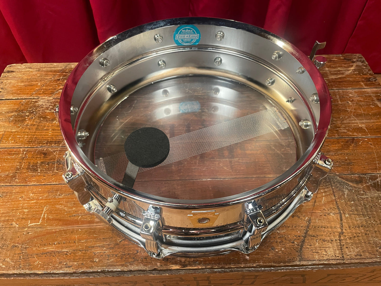 1980s Ludwig 5x14 LM400 Supraphonic Snare Drum