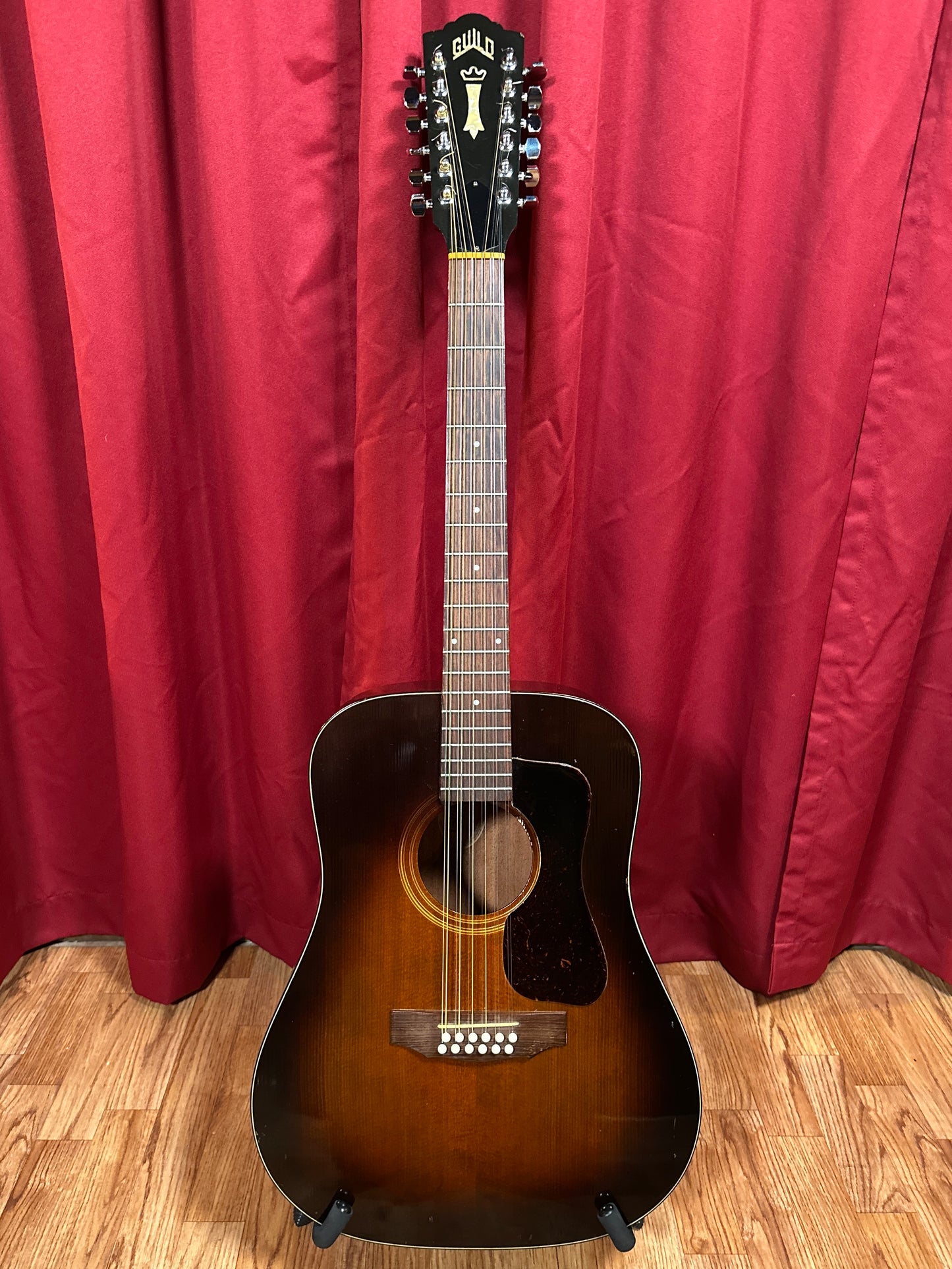 1983 Guild D212-SB 12-String Acoustic Guitar Sunburst w/ OHSC USA