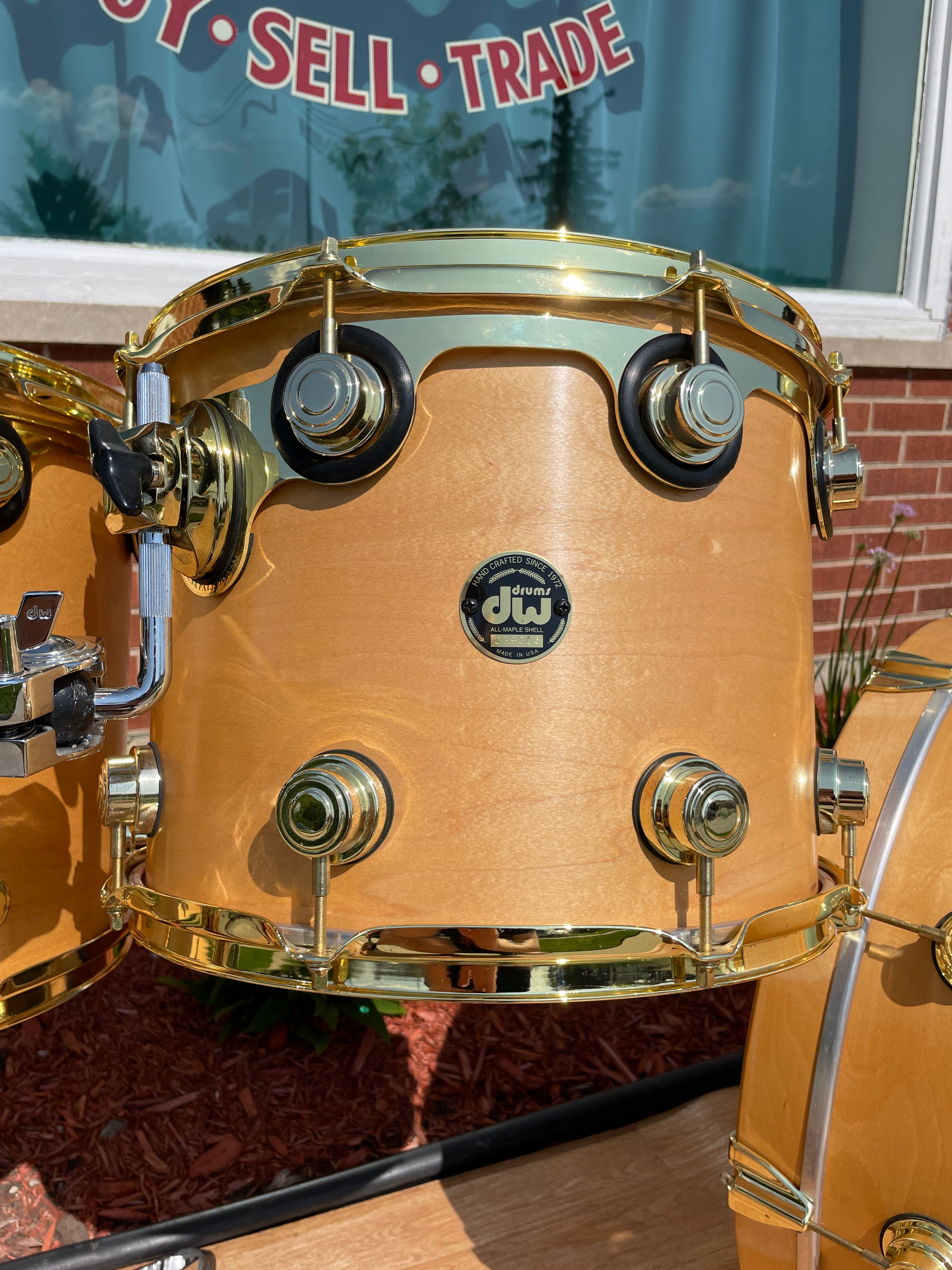 Drum Set Gold Hardware Drum WorkshopDrum Set Gold Hardware Drum Workshop  