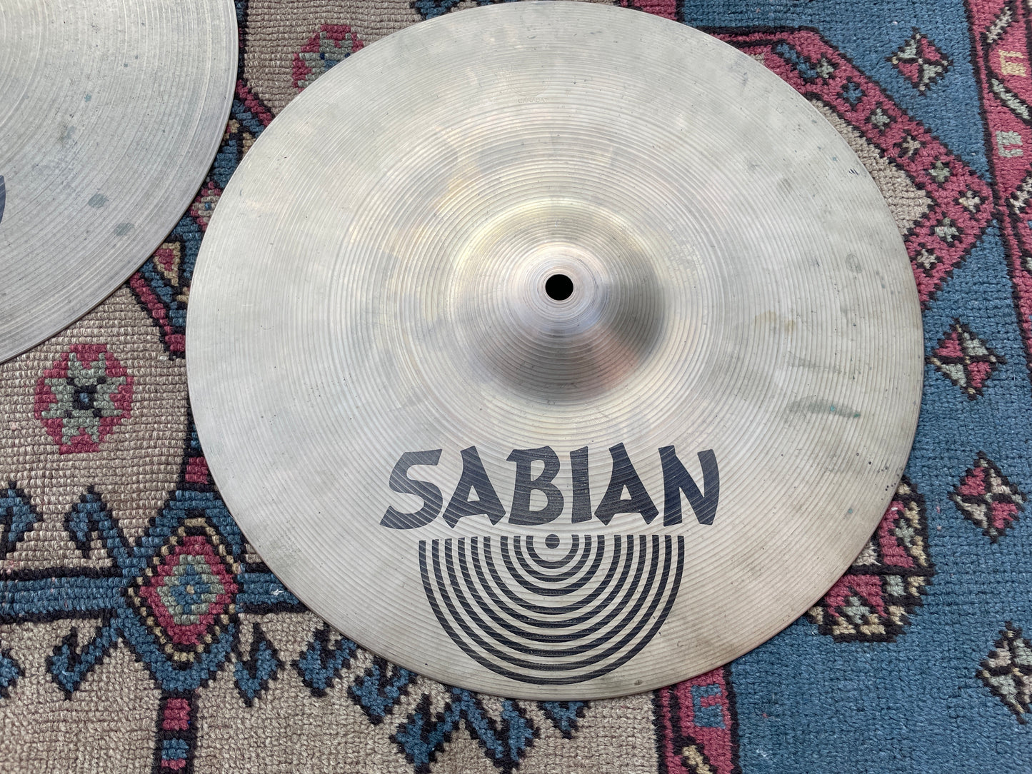 14" Sabian AA 1980s Rock Hats Hi-Hat Cymbal Pair 1318g/1412g *Video Demo*