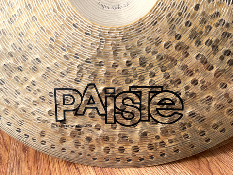 売れ筋商品 【貴重】Paiste Traditionals 22