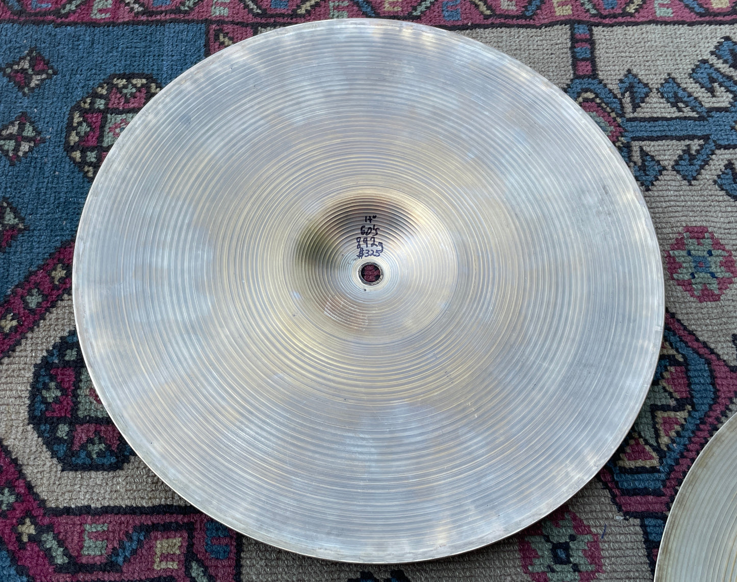 14" Zildjian A 1960s Hi-Hat Cymbal Pair 892g/894g