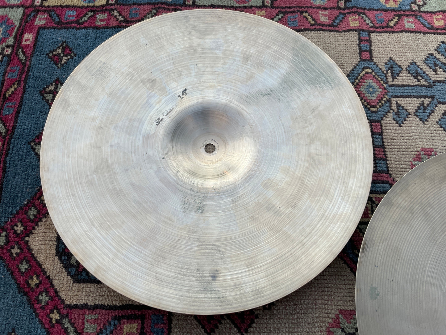 14" Sabian AA 1980s Rock Hats Hi-Hat Cymbal Pair 1318g/1412g *Video Demo*