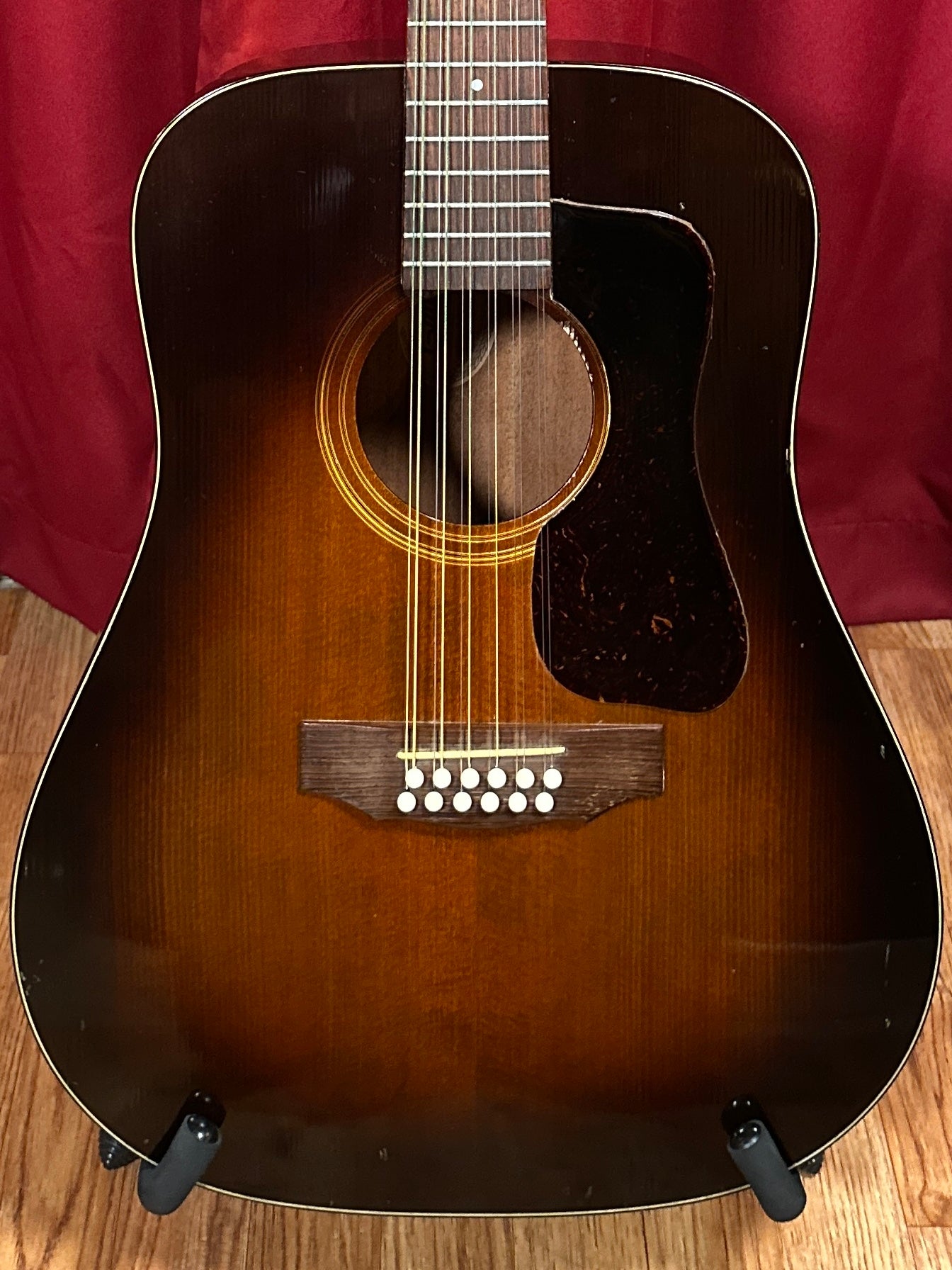 1983 Guild D212-SB 12-String Acoustic Guitar Sunburst w/ OHSC USA