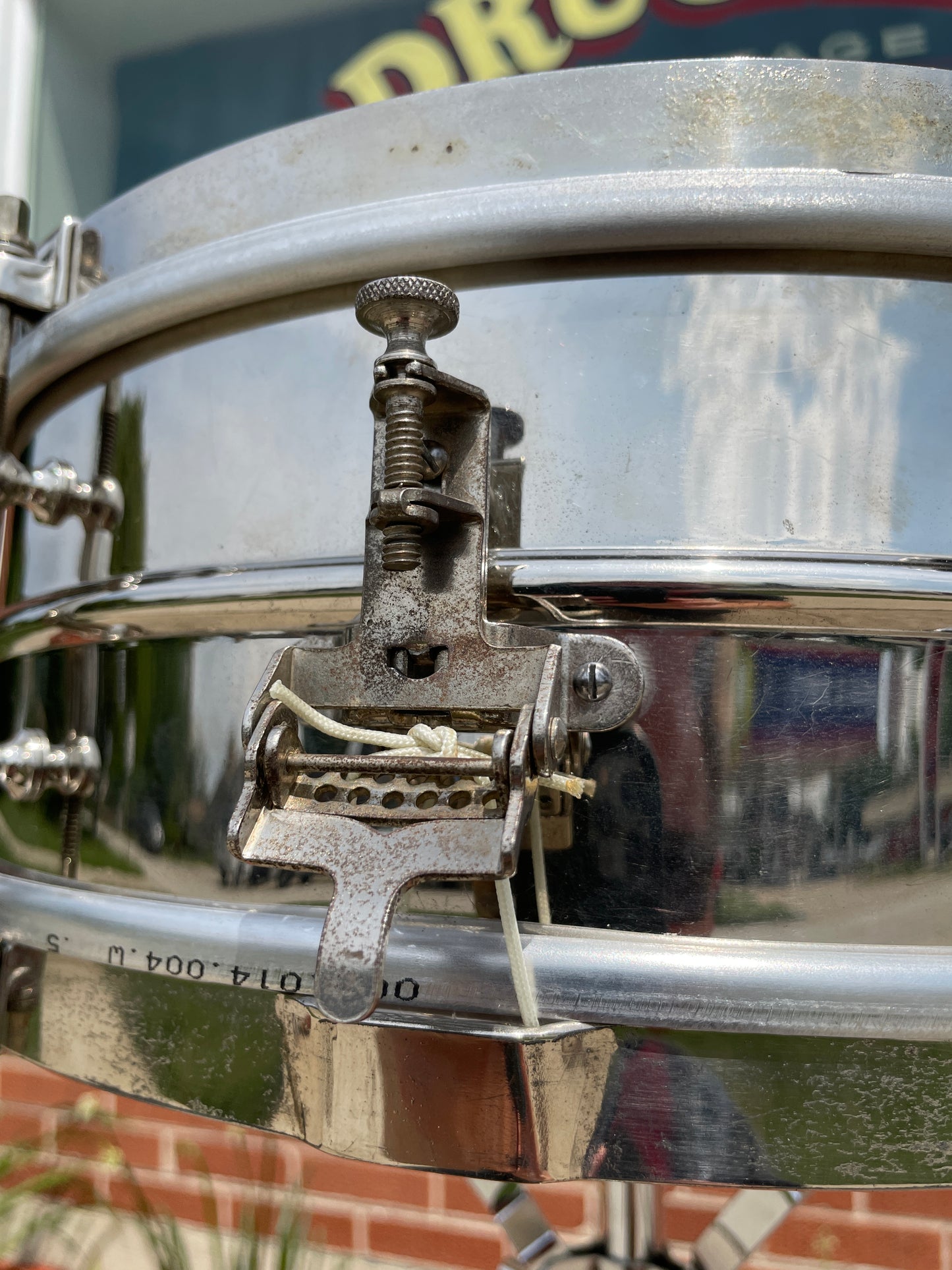 1930s Leedy No. 3010 Utility 5x14 Snare Drum Nickel Over Brass Tube Lug NOB *Video Demo*