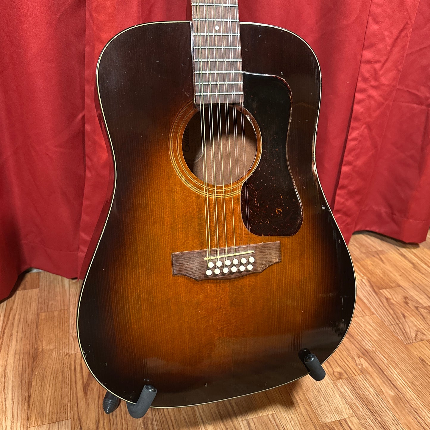 1983 Guild D212-SB 12-String Acoustic Guitar Sunburst w/ OHSC USA