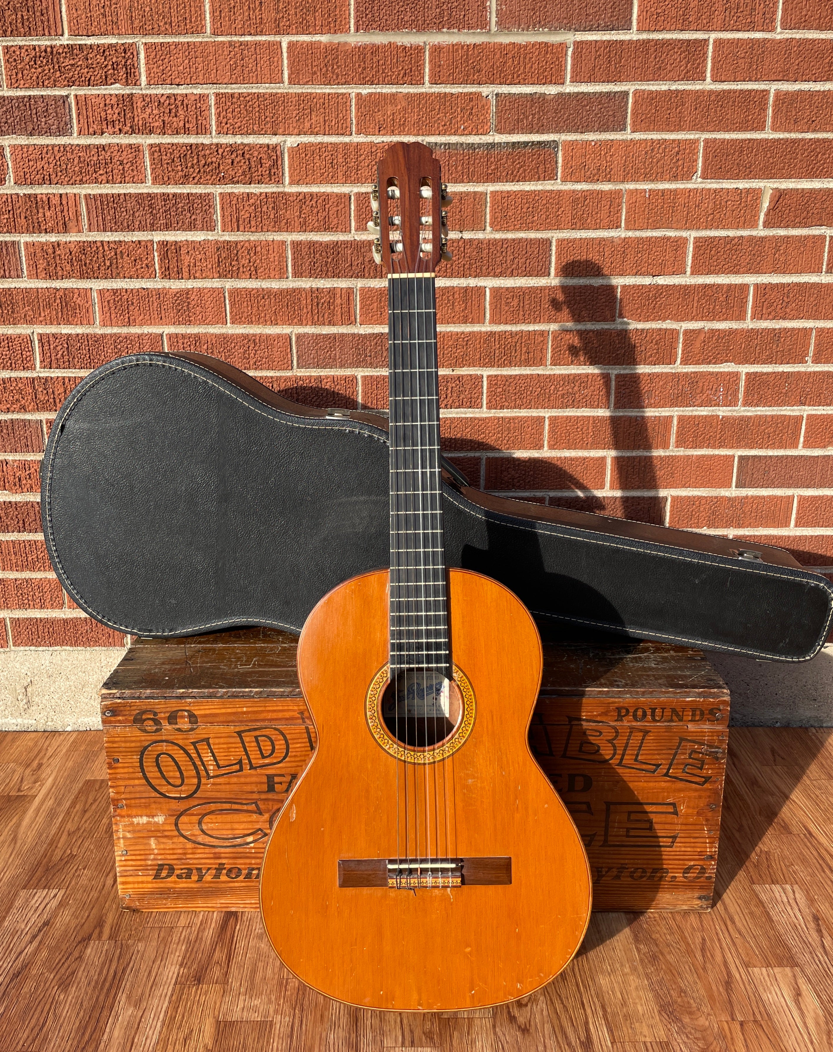 1972 Jose Ramirez Concepcion Jeronima No. 2 Classical Guitar Natural w/Case