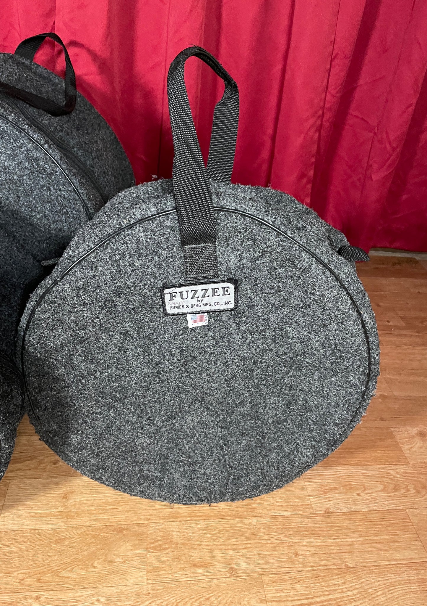 Humes & Berg Fuzzee Snare, Tom, Bass Drum Bag Set 16x22/10x12/12x13/16x16/5.5x14