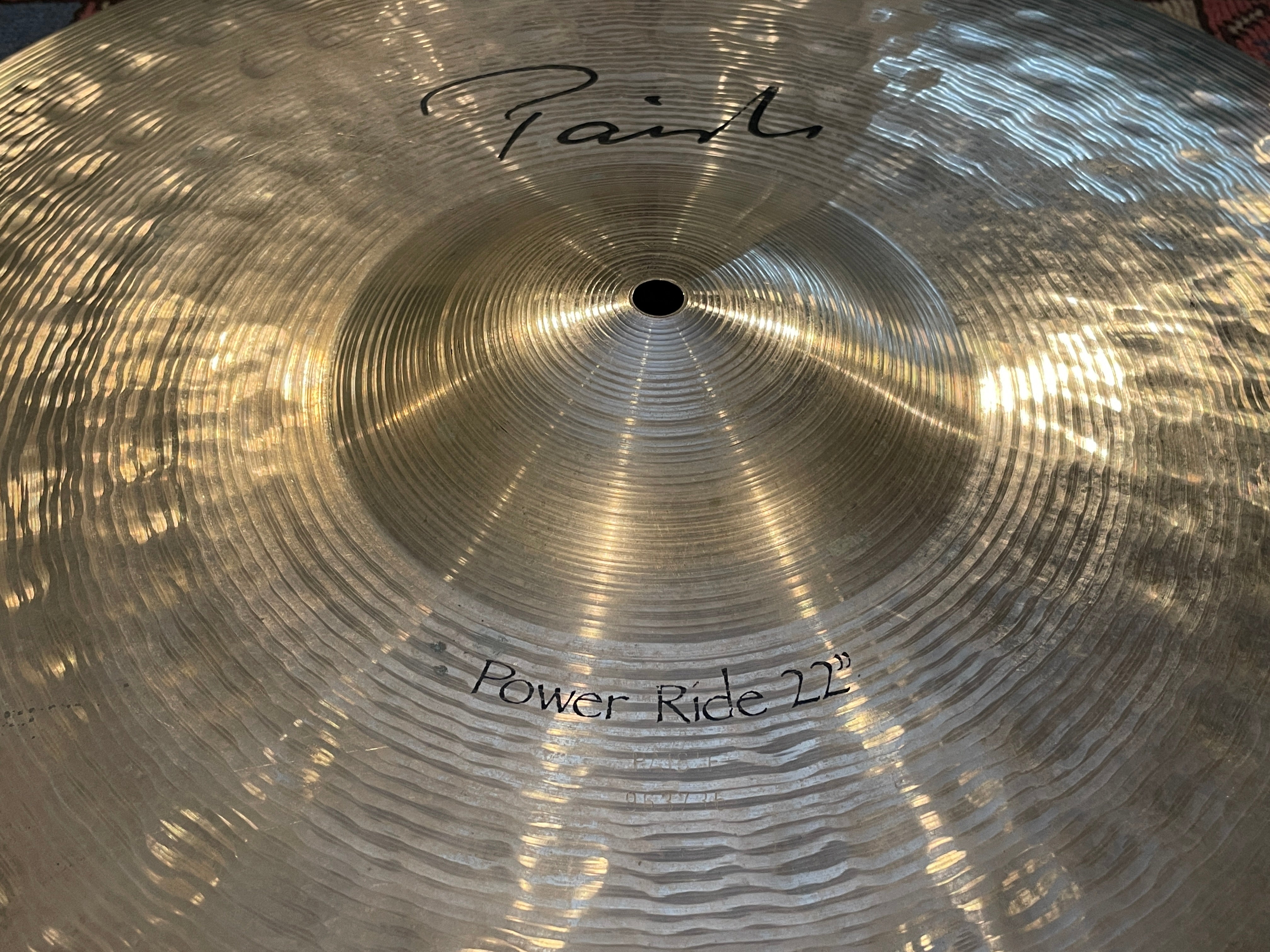 Paiste signature deals power ride 22