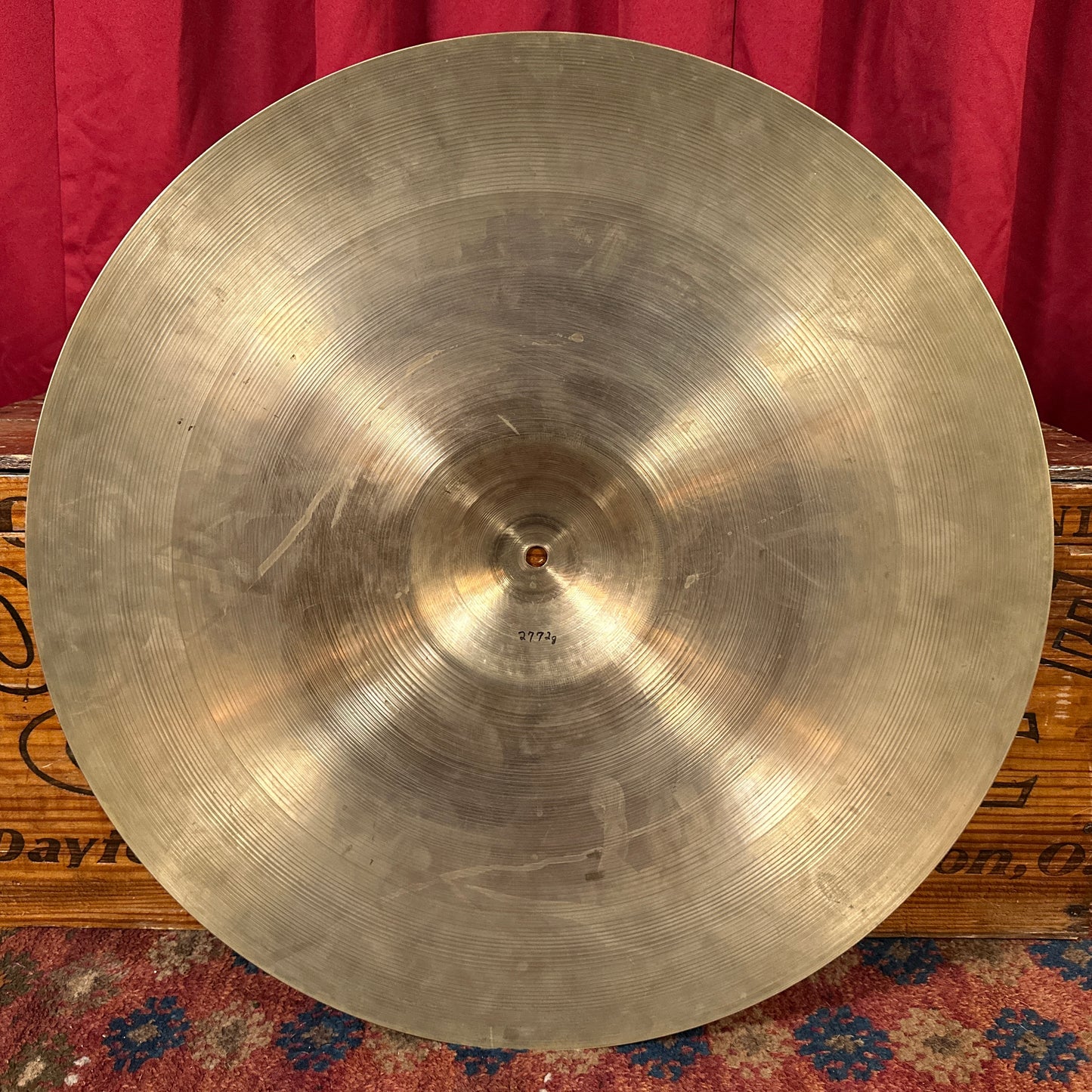 22" Zildjian A 1960s Ride Cymbal 2772g *Video Demo*