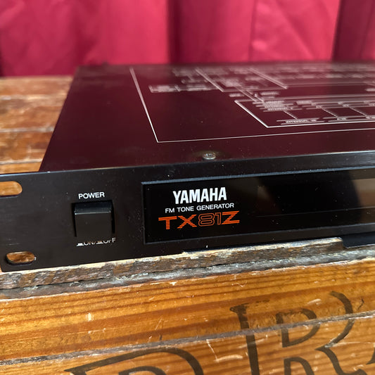 Vintage Yamaha TX81Z Digital FM Rackmount Synthesizer