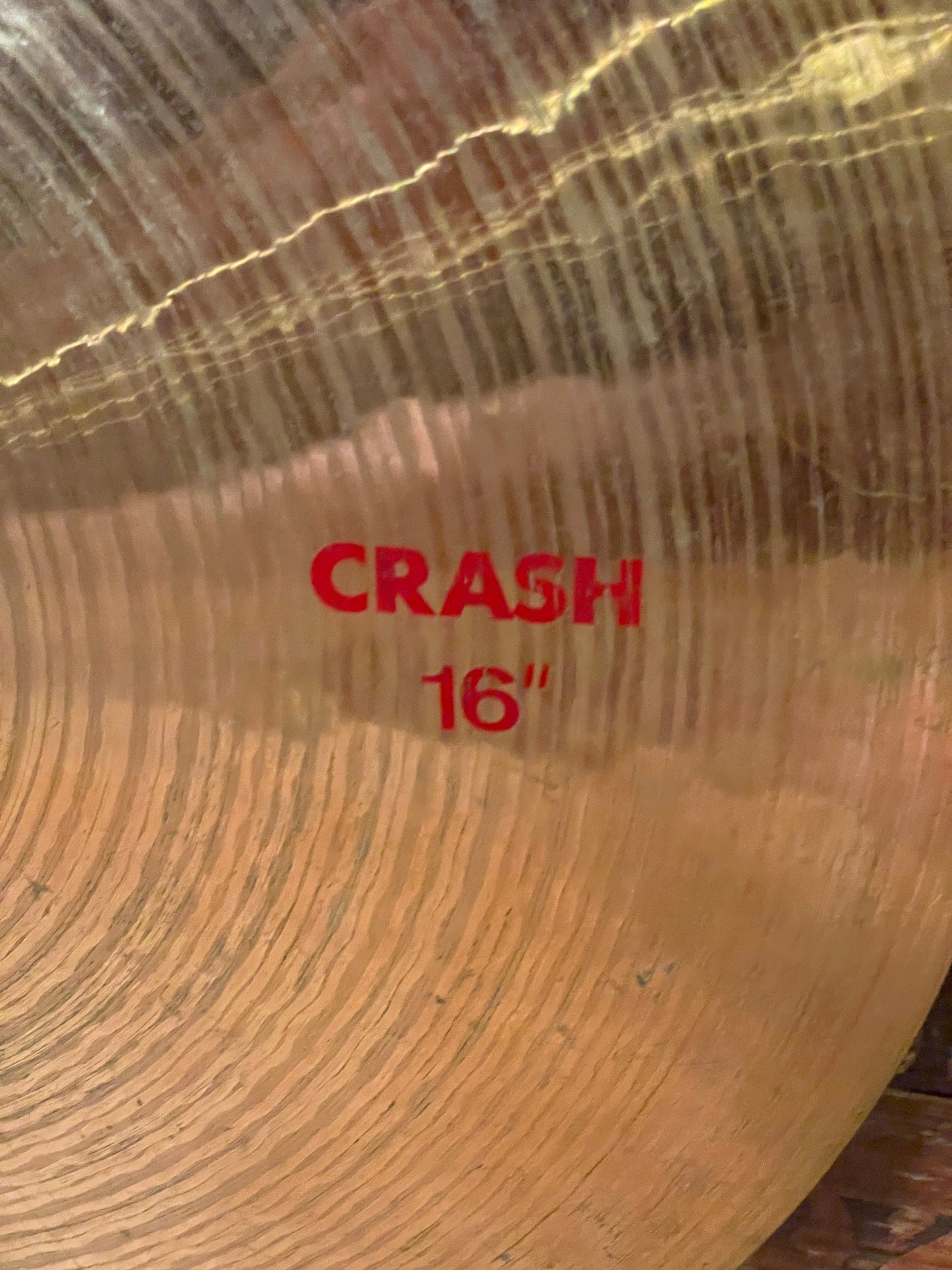 16" Paiste 3000 Crash Cymbal 1124g