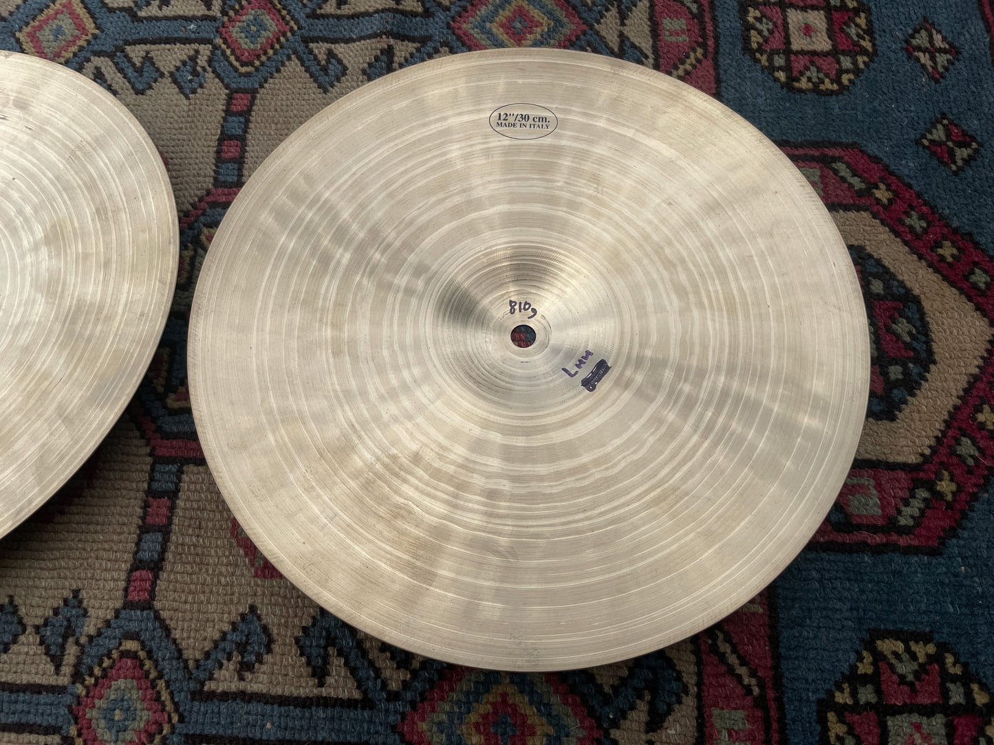 12" UFIP Class Series Hi-Hat Cymbal Pair 712g/810g