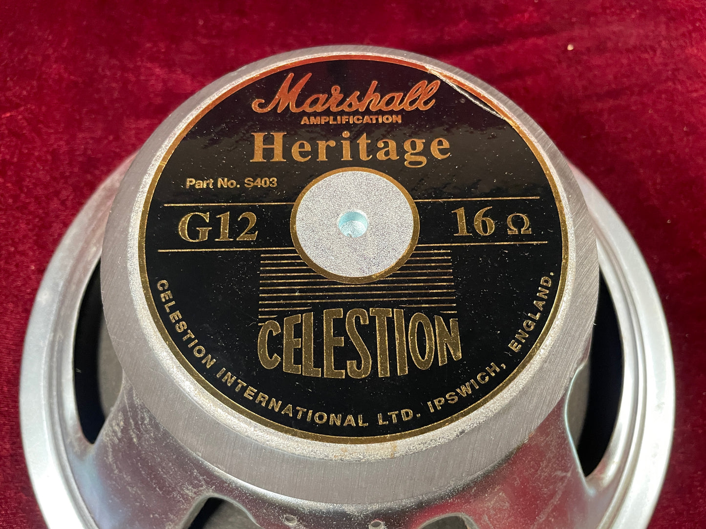 Celestion 12" 70W Marshall Heritage G12 Guitar Speaker 16 Ohm (Stock #12)