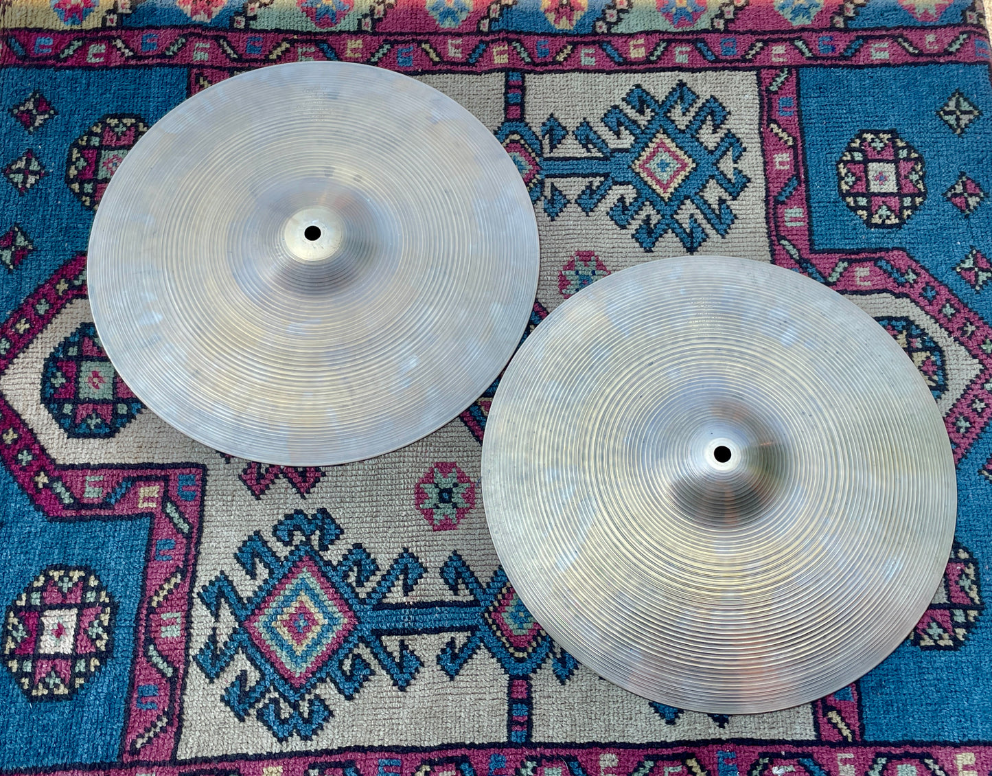 14" Zildjian A 1960s Hi-Hat Cymbal Pair 892g/894g