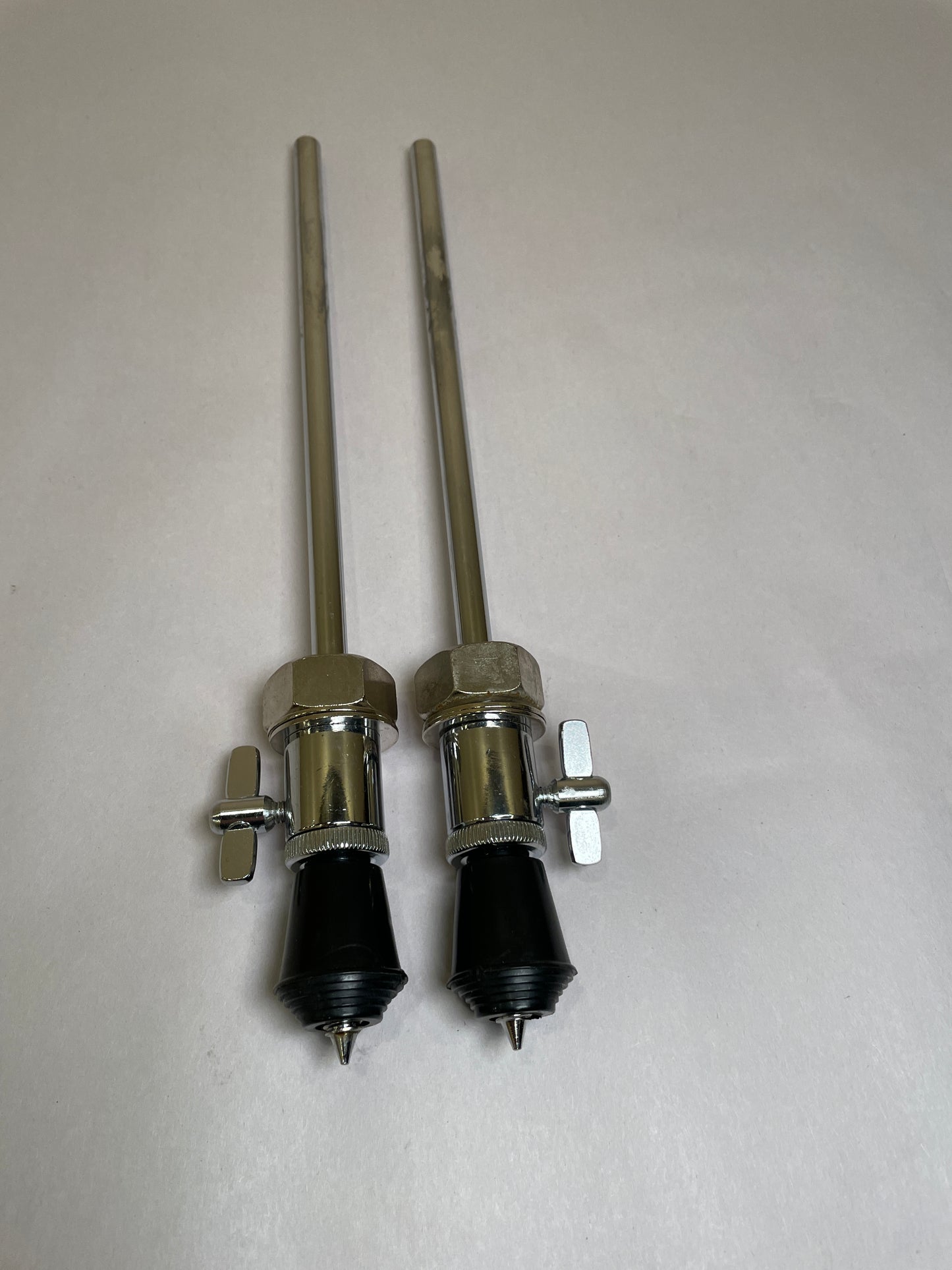 Telescoping Bass Drum Spurs / Legs with Mounting Brackets