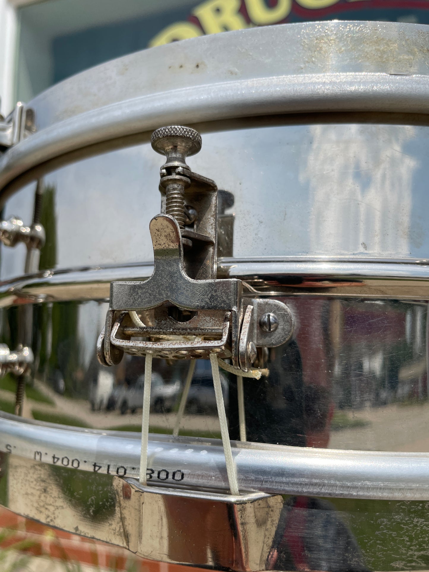 1930s Leedy No. 3010 Utility 5x14 Snare Drum Nickel Over Brass Tube Lug NOB *Video Demo*