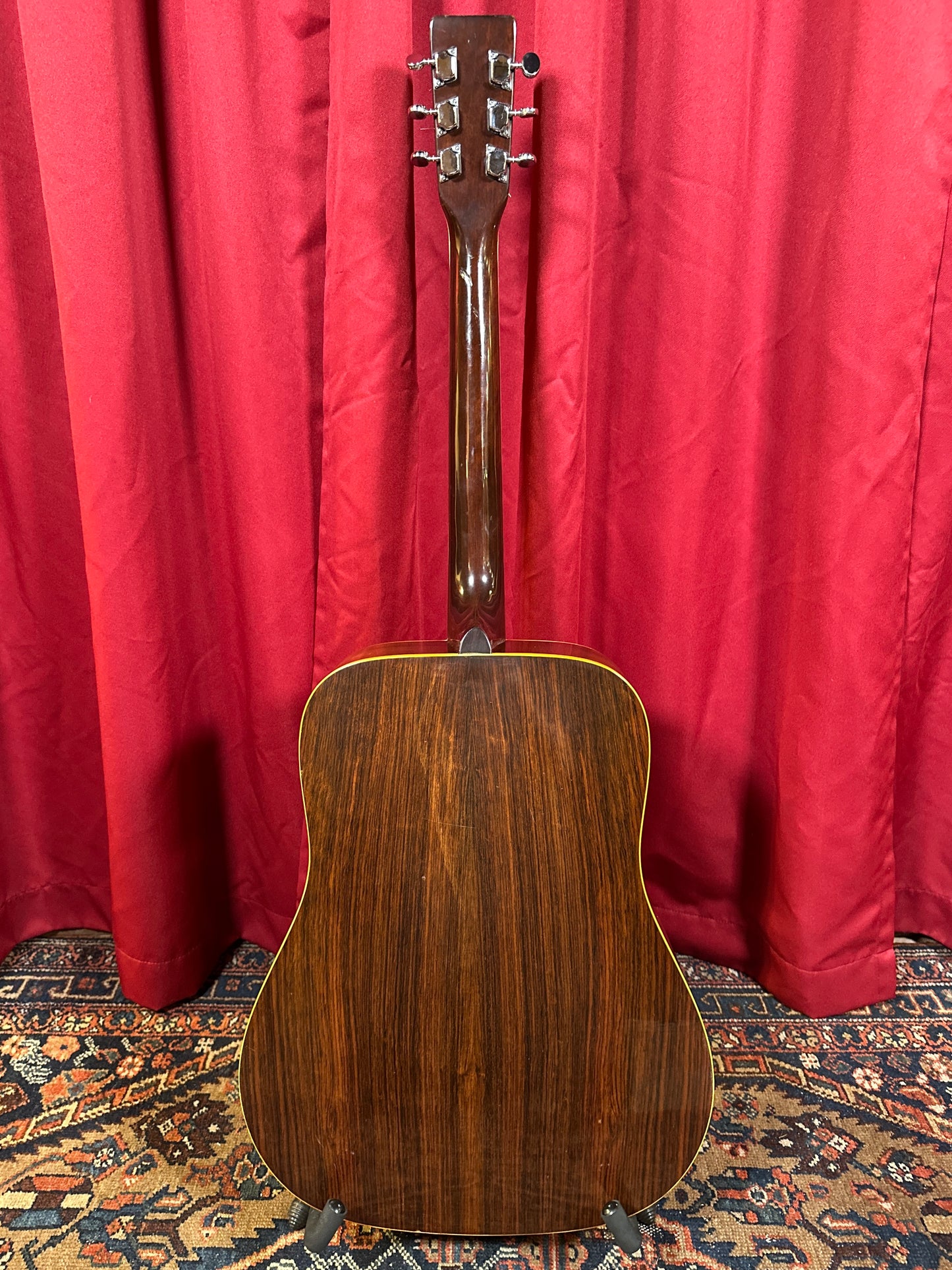 Vintage 1970s Conrad Model 40226 Acoustic Guitar Natural MIJ w/ OHSC