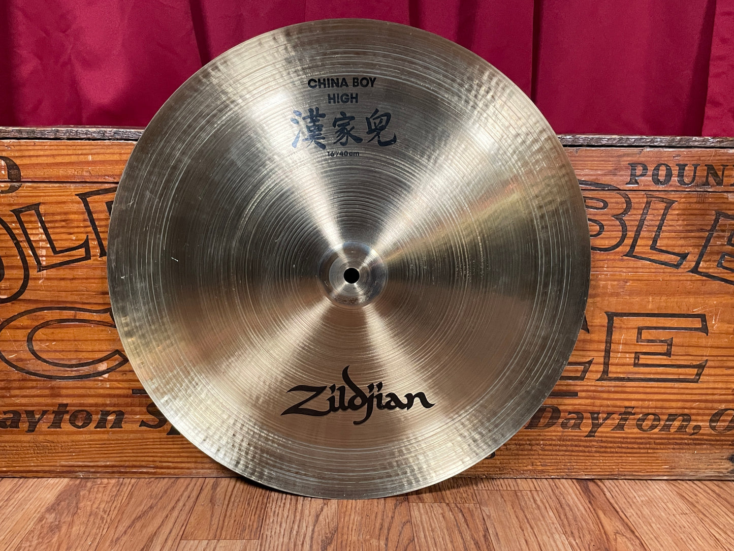 16" Zildjian A Early 1990s China Boy High Cymbal 830g *Video Demo*