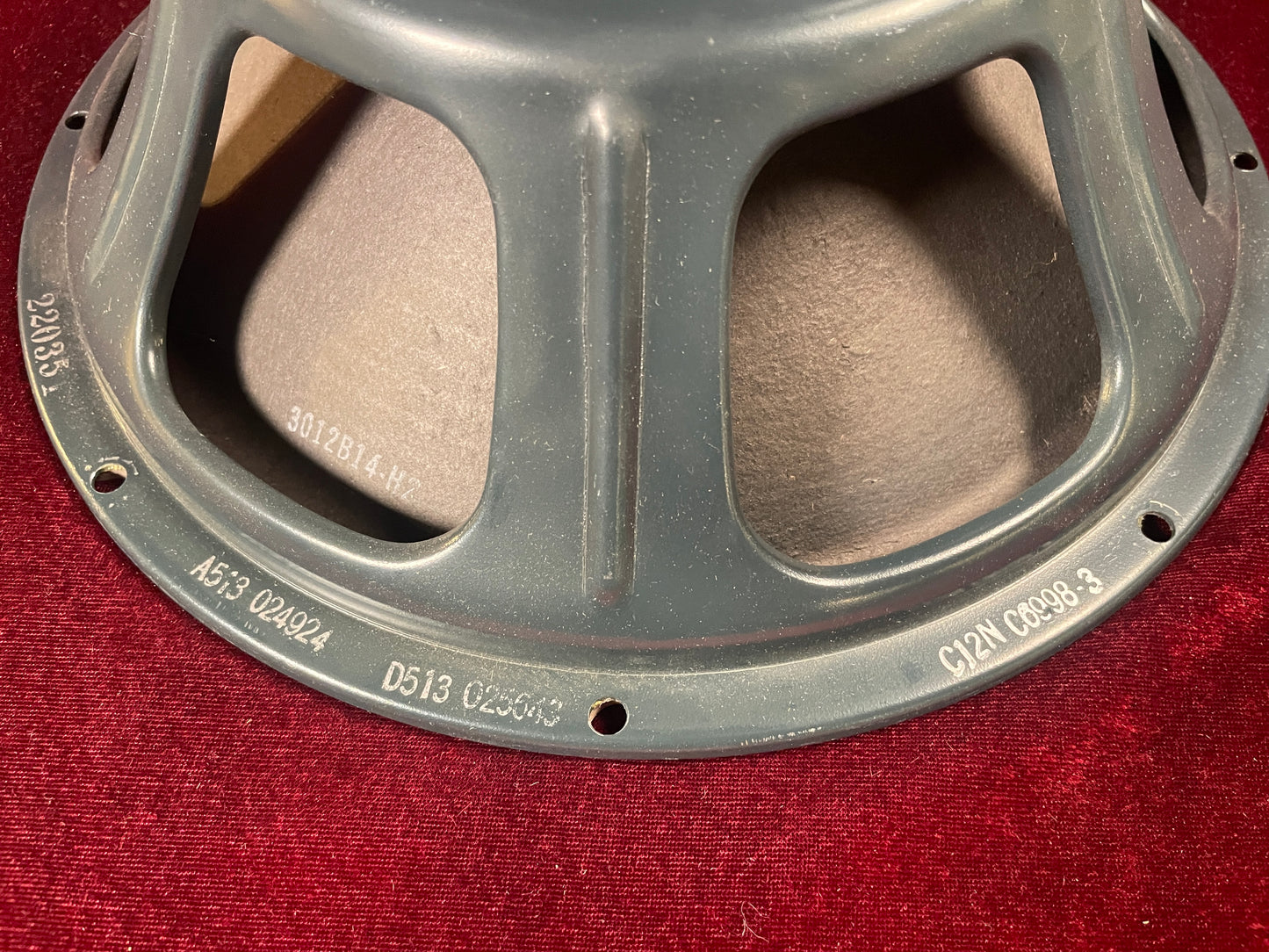 1963 Jensen 12" 50W C12N Guitar Speaker 8 Ohm (Stock #31)