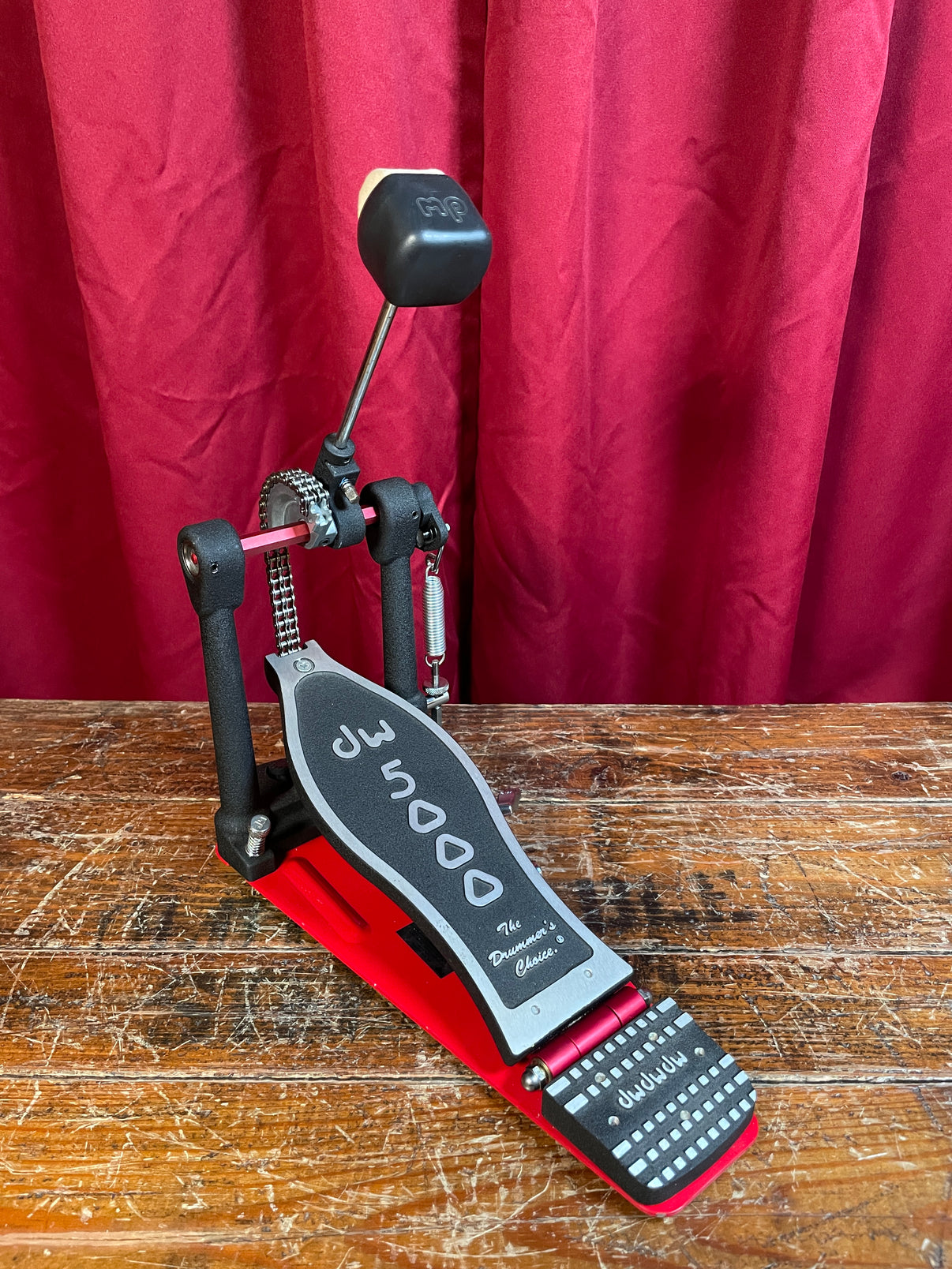 DW 5000 AD3 Double Chain Single Bass Drum Pedal DWCP5000AD3 Drum Works ...