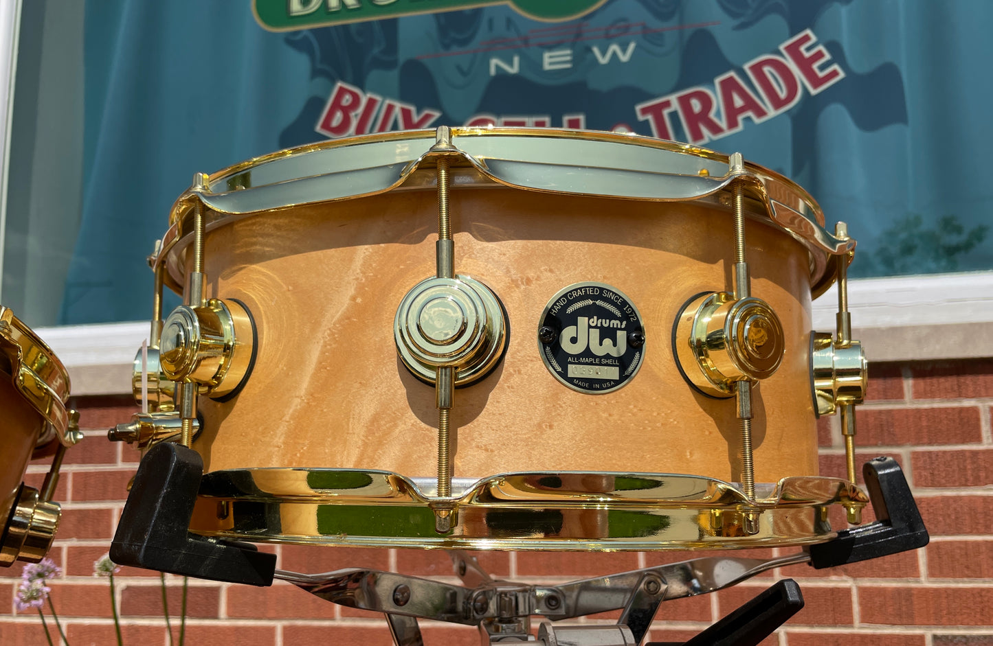 DW Collector's Series Drum Set Gold Hardware Drum Workshop 22/10/12/14/16/5.5x14sn