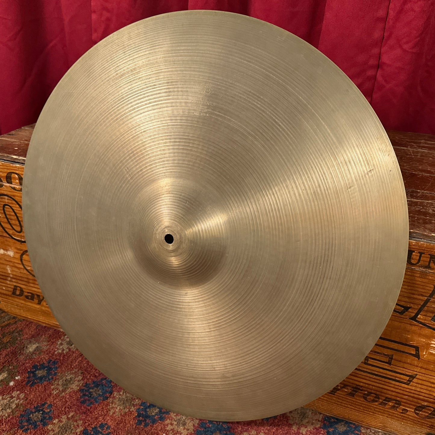 22" Zildjian A 1960s Ride Cymbal 2772g *Video Demo*