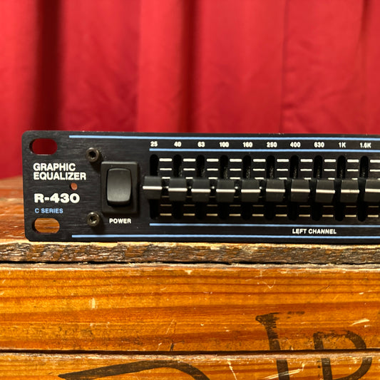 DOD R-430 Dual 15 Band Graphic Equalizer Rackmount EQ R430