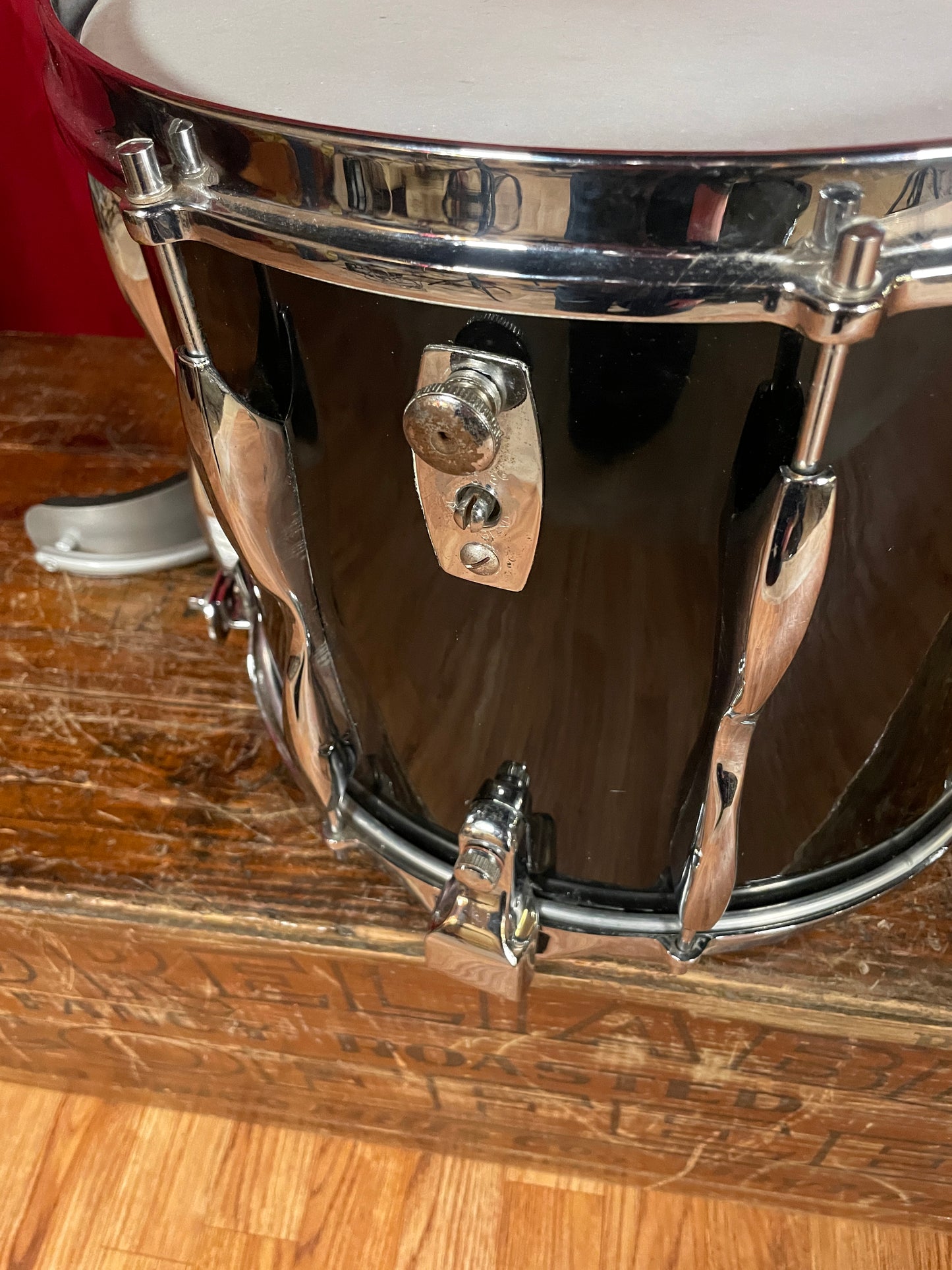 1960s Rose-Morris 11.5x14 Marching Snare Drum Black