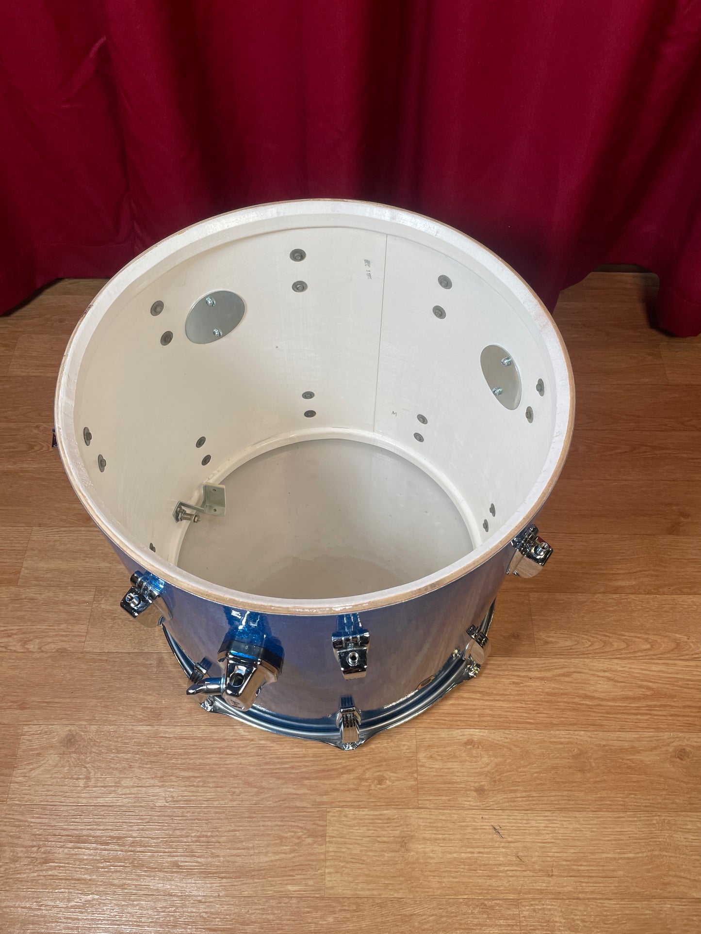 1960s Ludwig Super Classic Drum Set Blue Sparkle 22/13/16