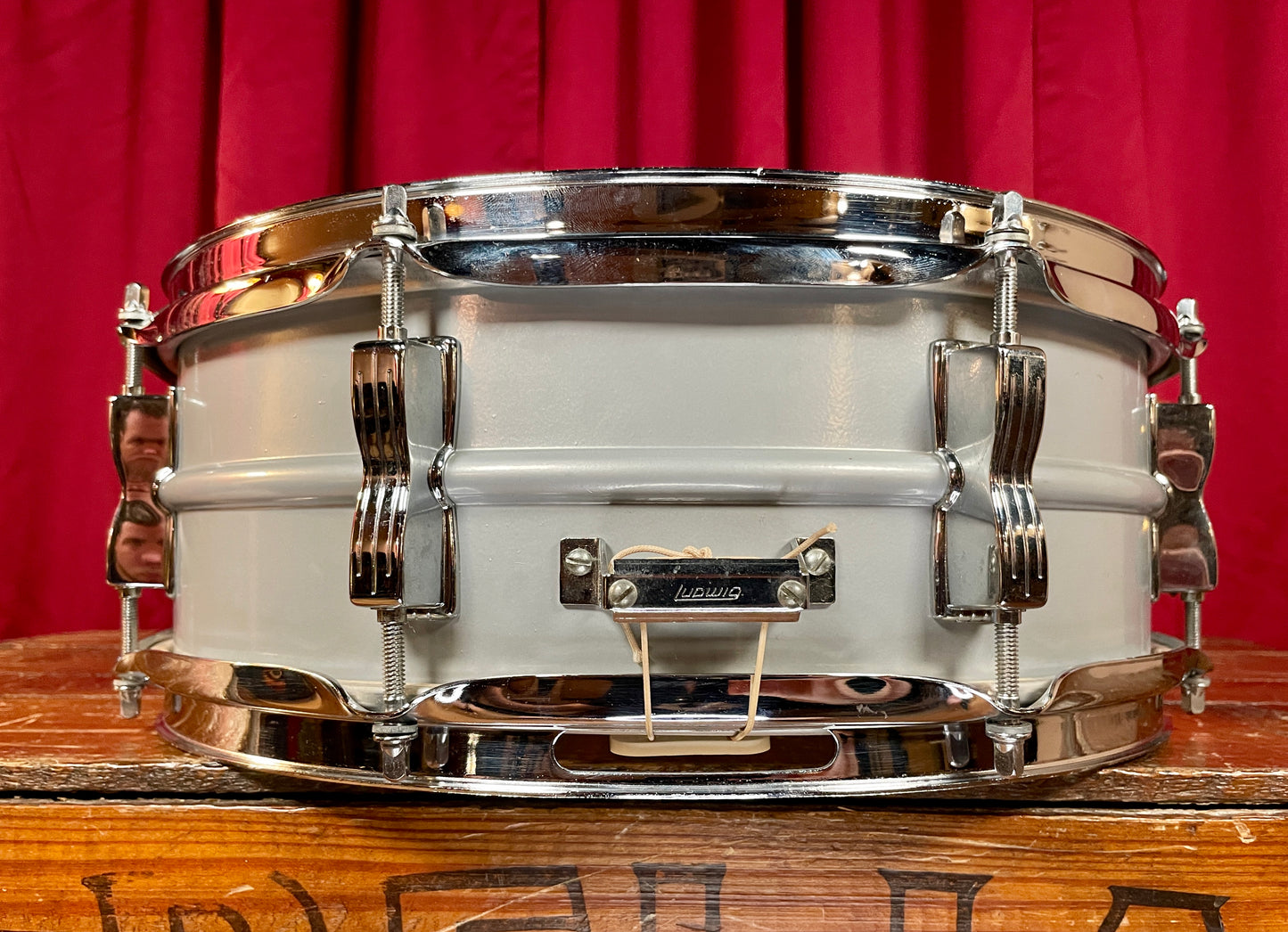 1970s-1980s Ludwig 5x14 LM404 Acrolite Snare Drum