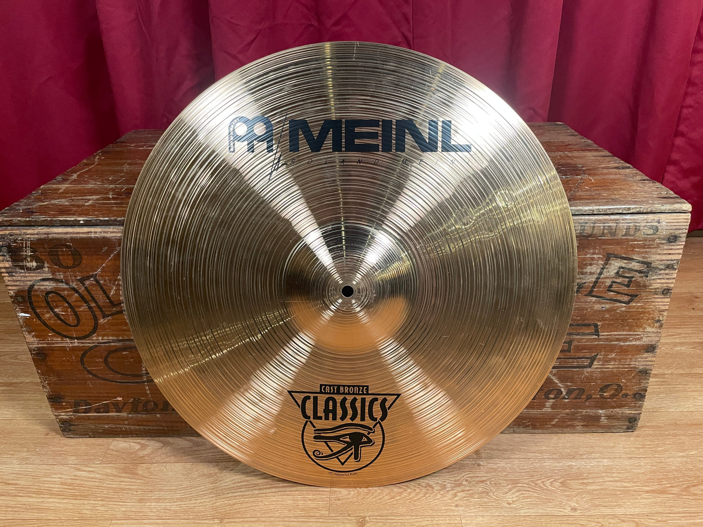 20" Meinl Classic Powerful Ride Cymbal 2434g *Video Demo*