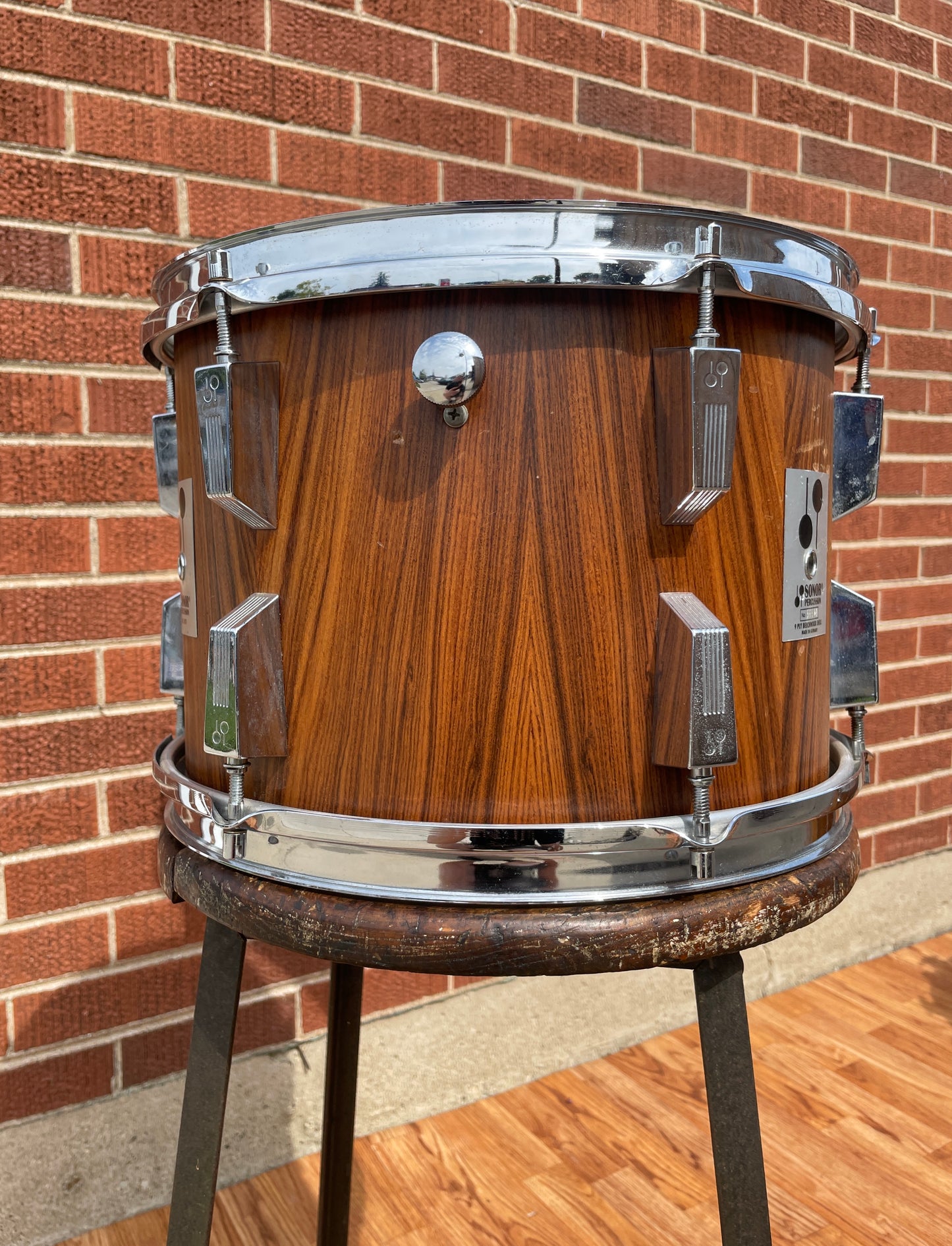 1980s Sonor Phonic 9x13 Tom Genuine Rosewood 13x9