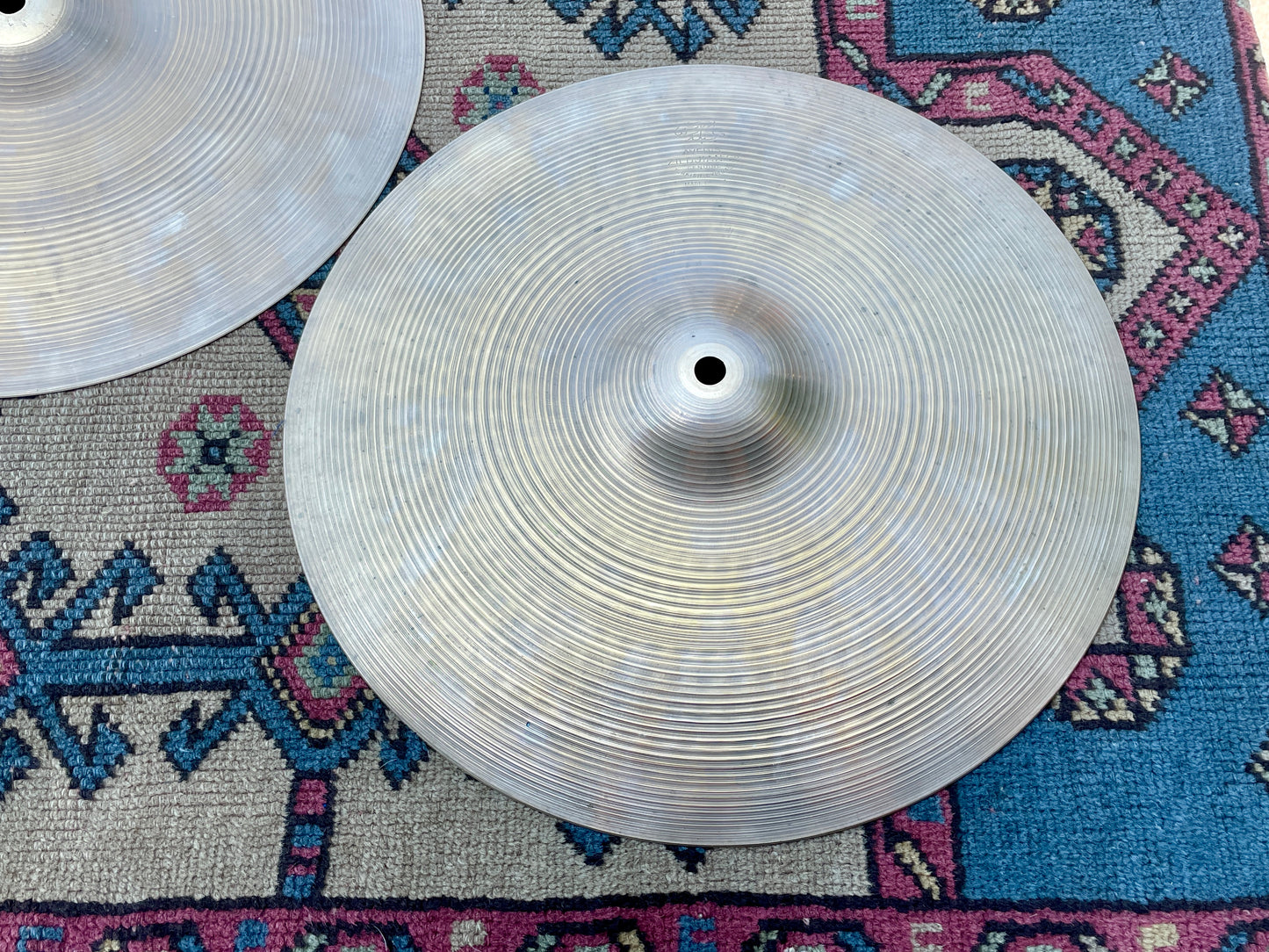 14" Zildjian A 1960s Hi-Hat Cymbal Pair 892g/894g