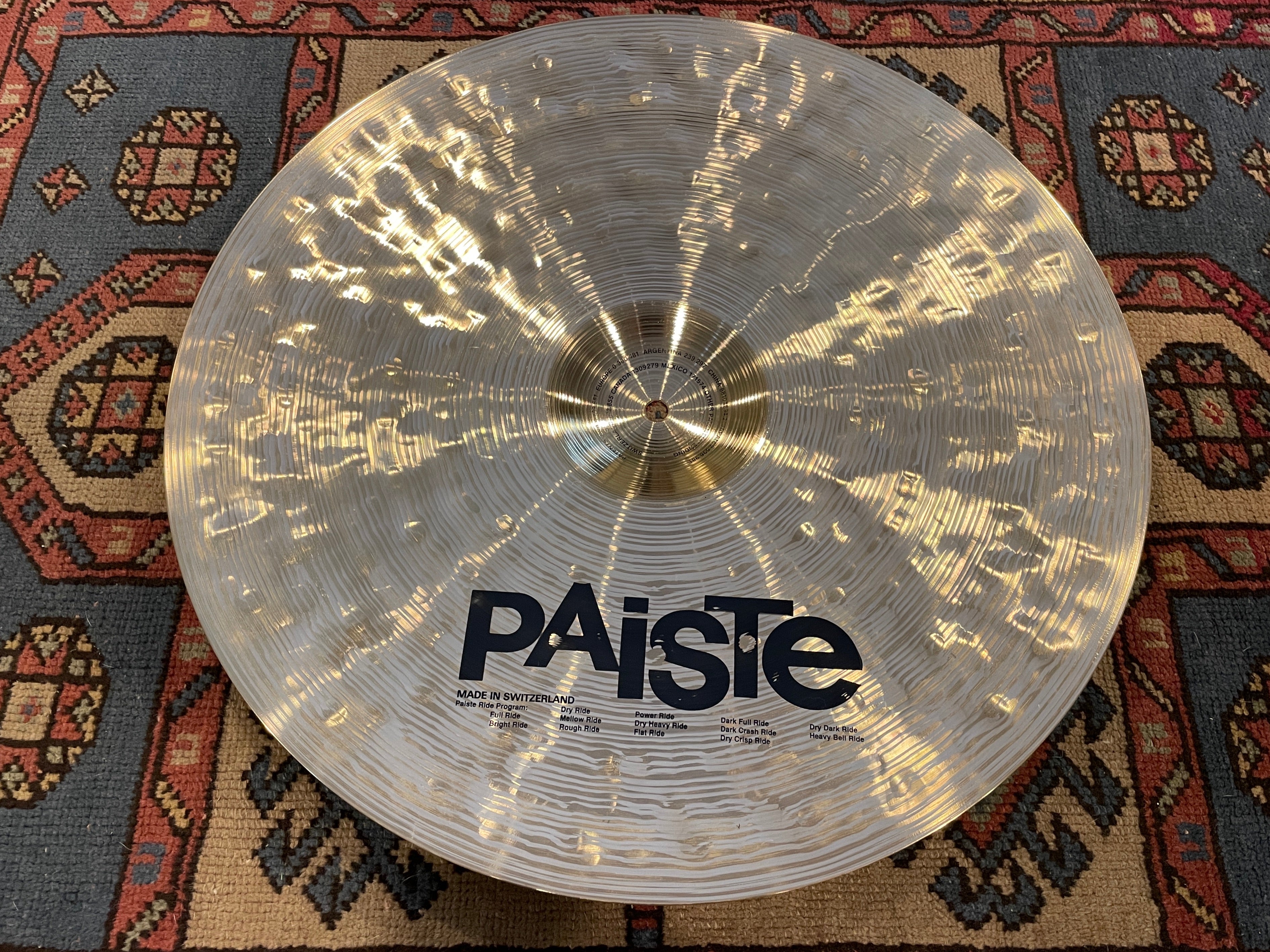 Paiste deals power ride