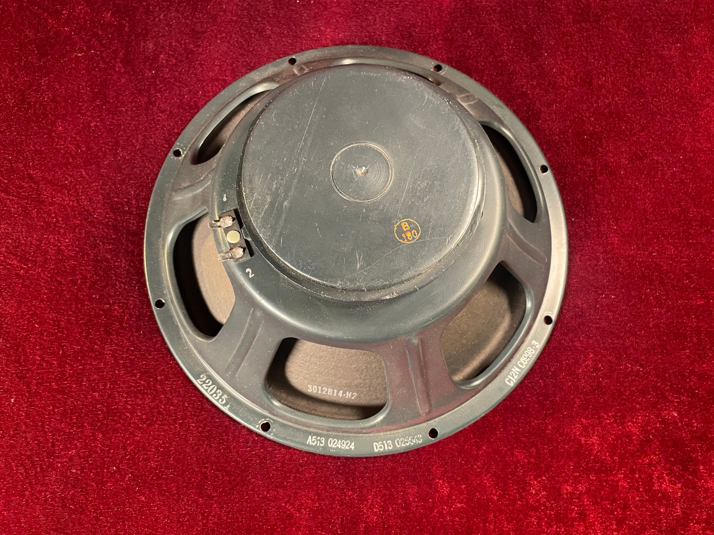 1963 Jensen 12" 50W C12N Guitar Speaker 8 Ohm (Stock #31)