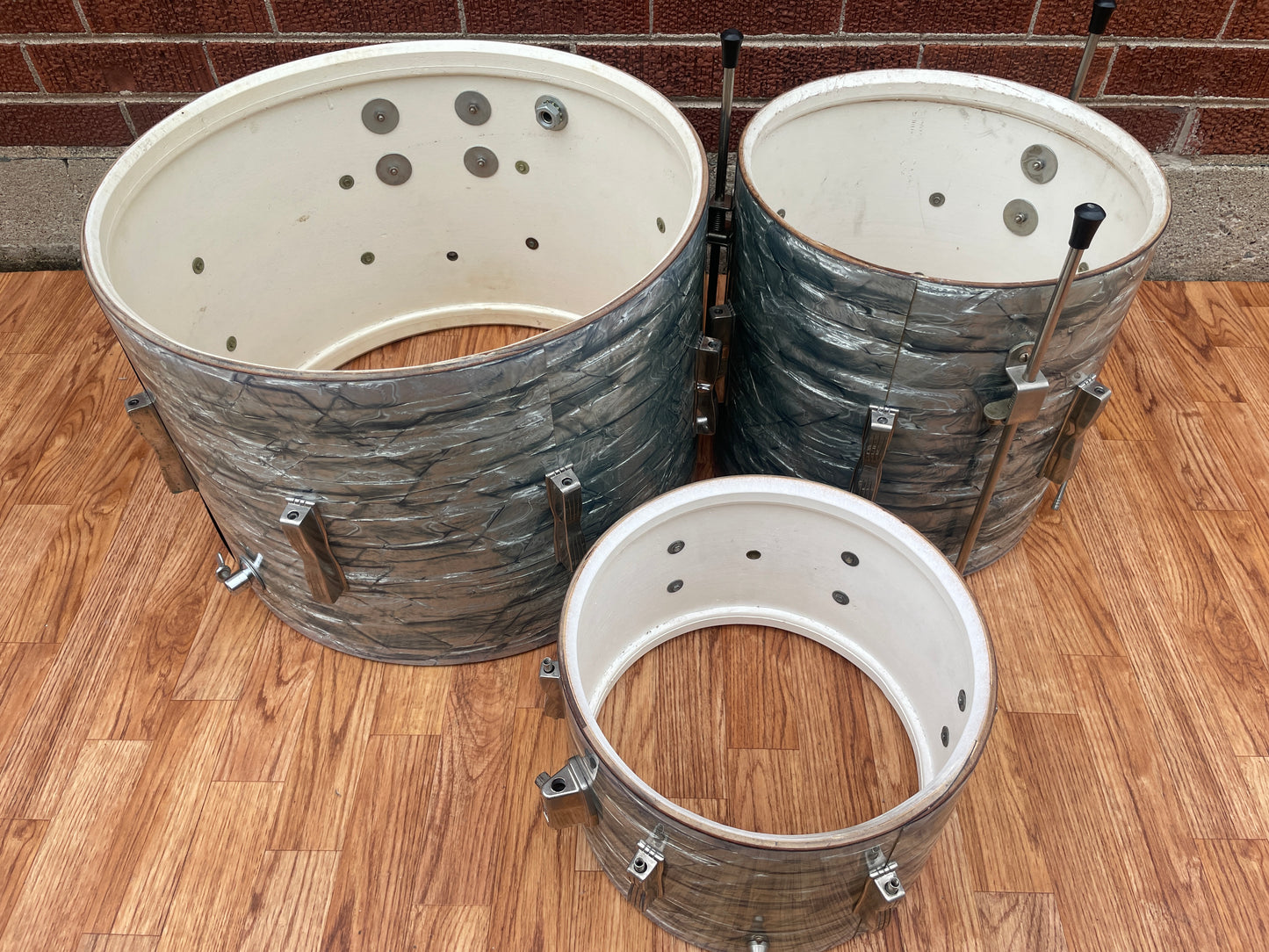 1965 Ludwig Club Date Drum Set Sky Blue Pearl 20/12/14