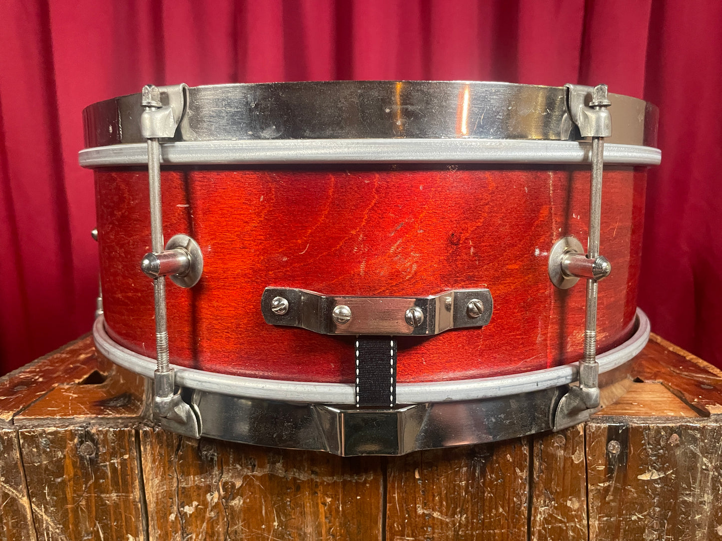 1950s Revere 5x14 Single Tension Snare Drum 2-Ply Maple