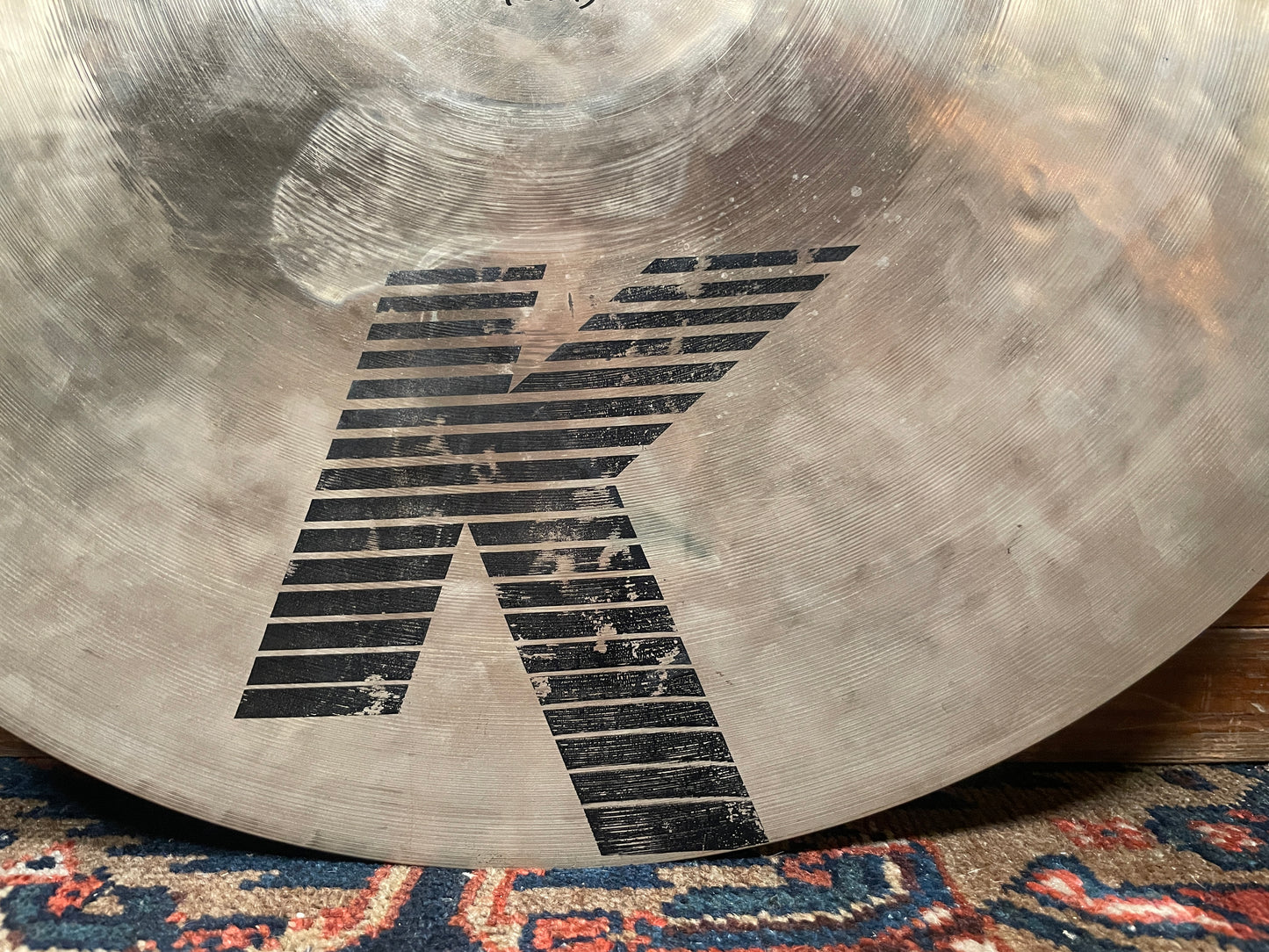 20" Zildjian K 1980s EAK Ride Cymbal 2374g *Video Demo*