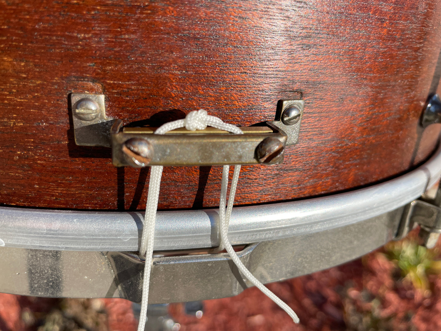 1947 Ludwig & Ludwig 6.5x14 Universal Concert Snare Drum Mahogany