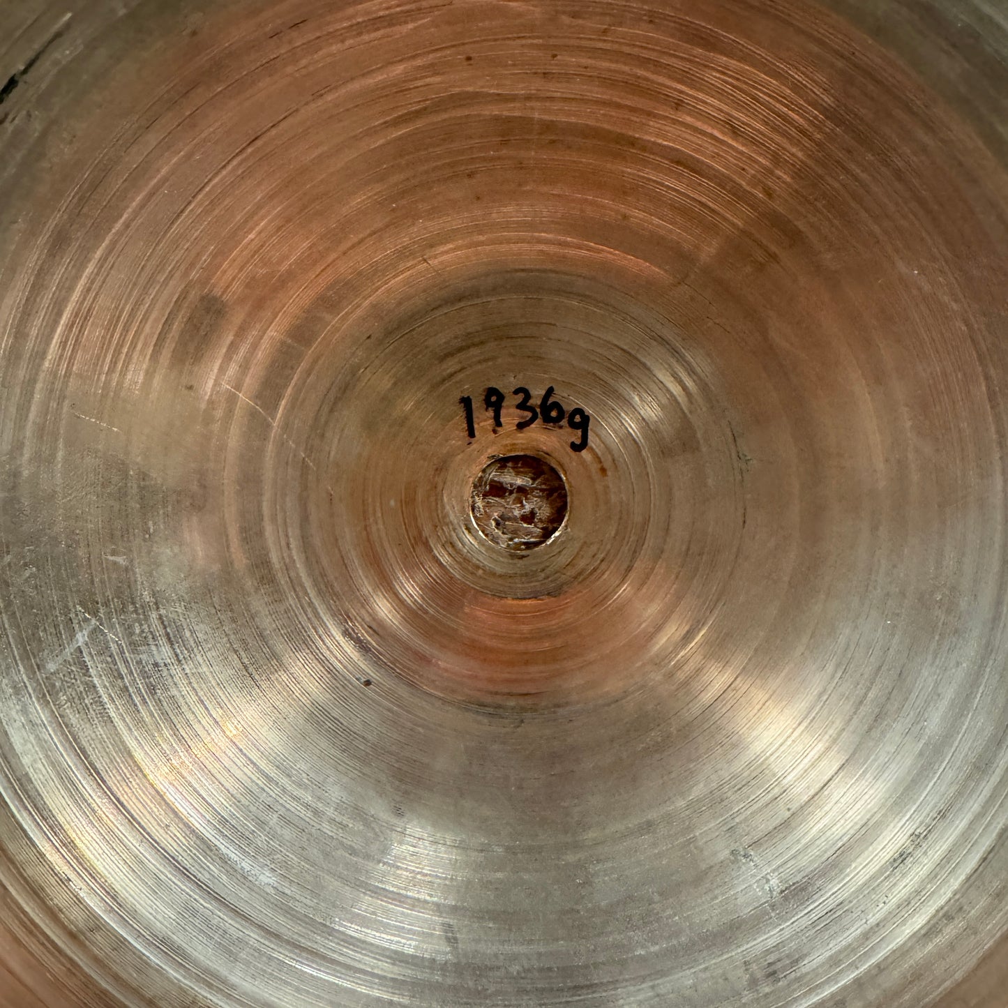 20" Zildjian A Trans Stamp Ride Cymbal w/ Rivets 1936g *Video Demo*