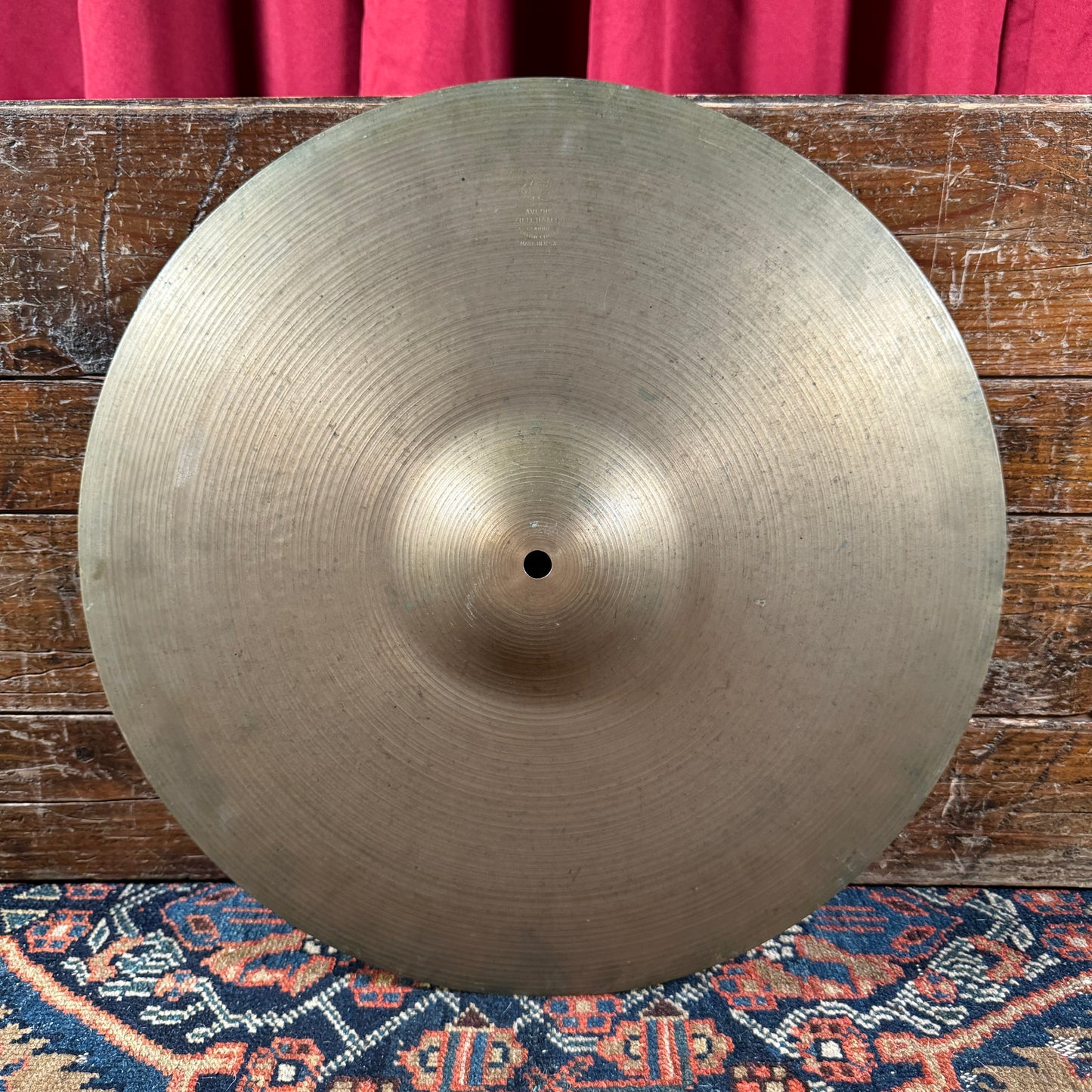 18" Zildjian A 1970s Crash Cymbal 1414g *Video Demo*