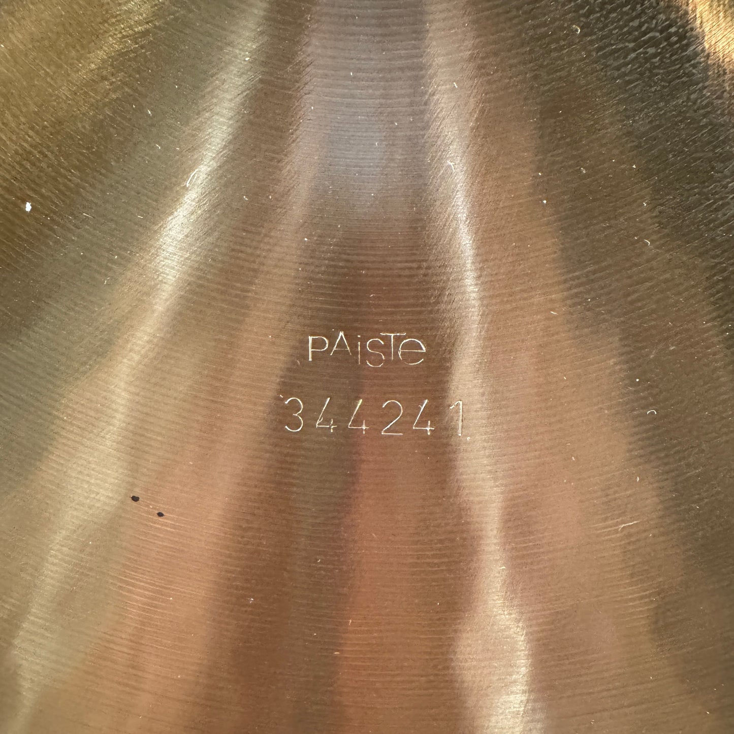 Paiste 22" Formula 602 Blue Label 1980s Thin Flat Ride Cymbal 2692g *Video Demo*