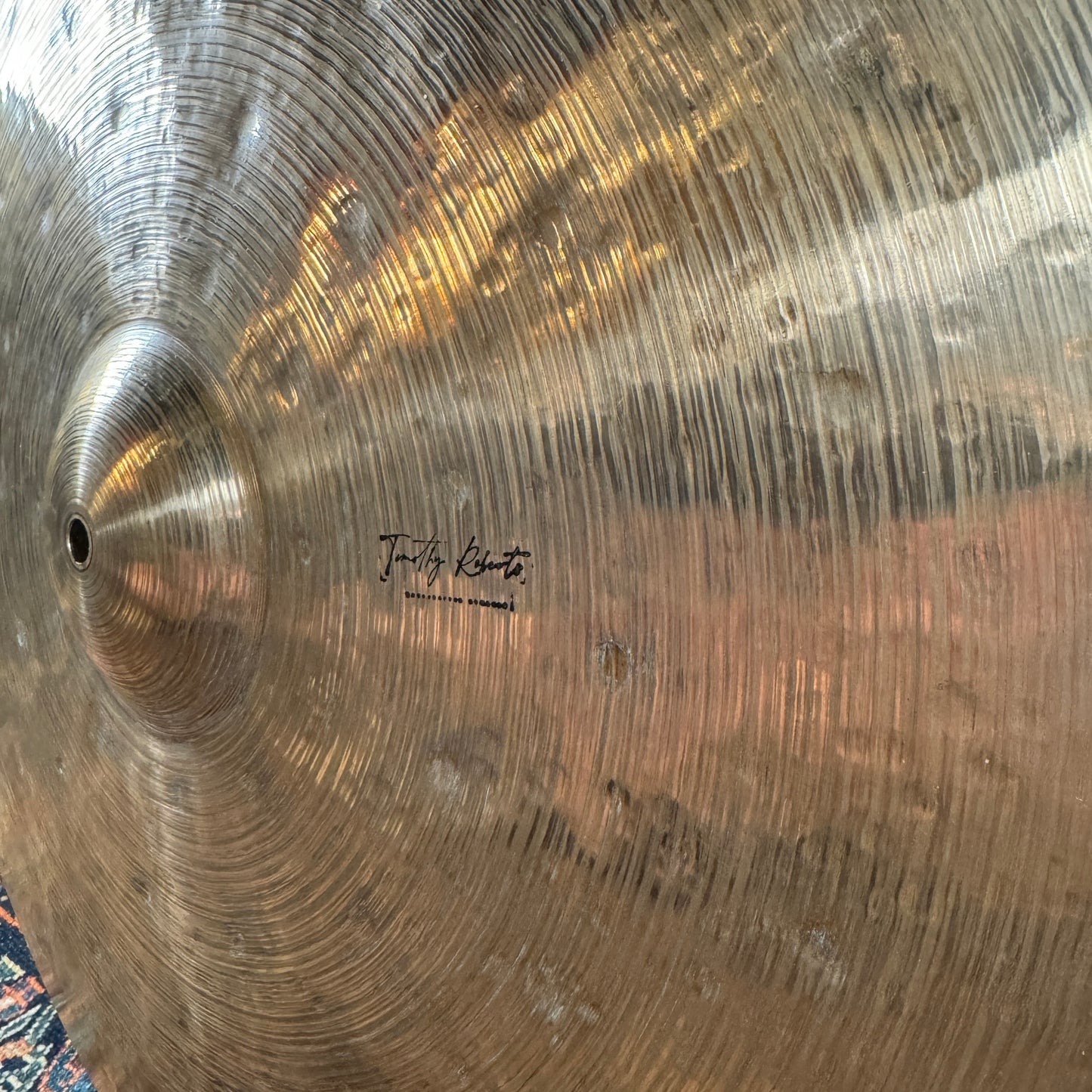 22" Timothy Roberts Tributary Ride Cymbal 2287g *Video Demo*