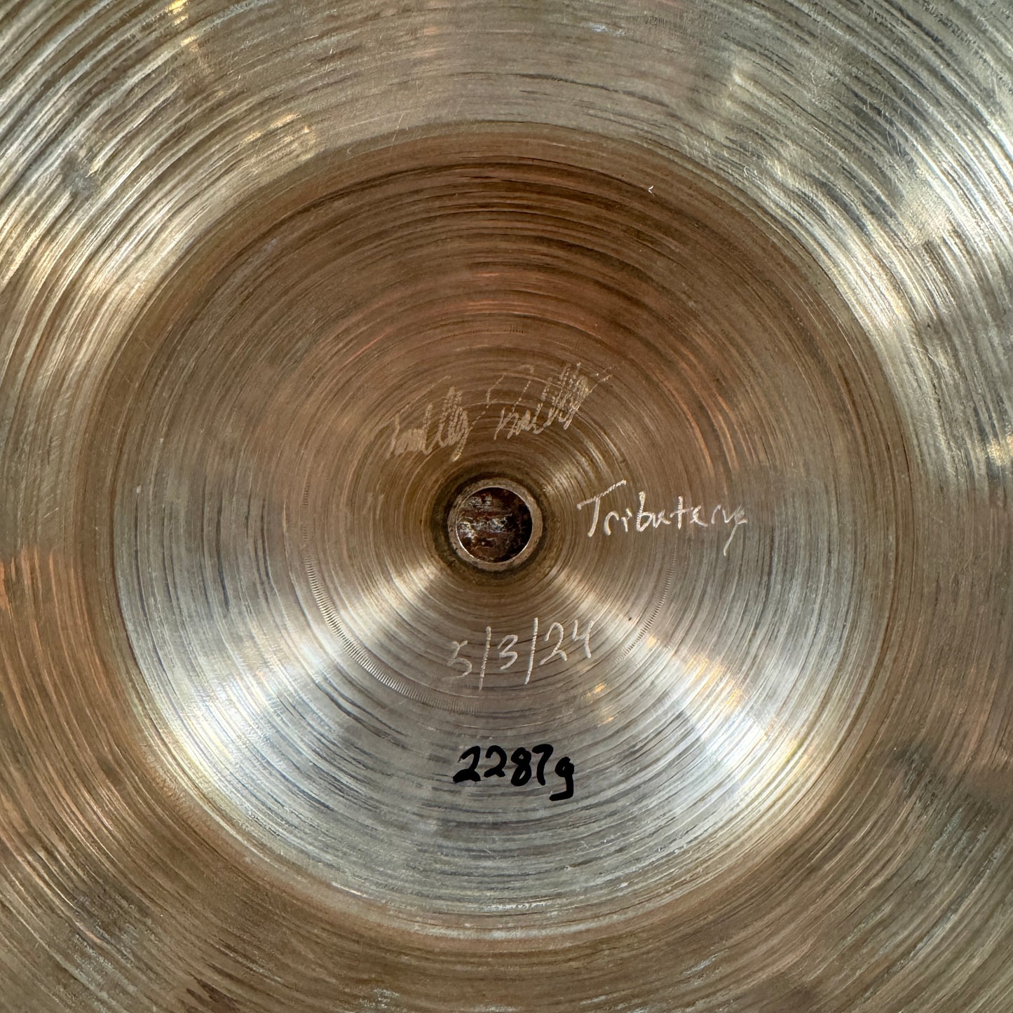 22" Timothy Roberts Tributary Ride Cymbal 2287g *Video Demo*